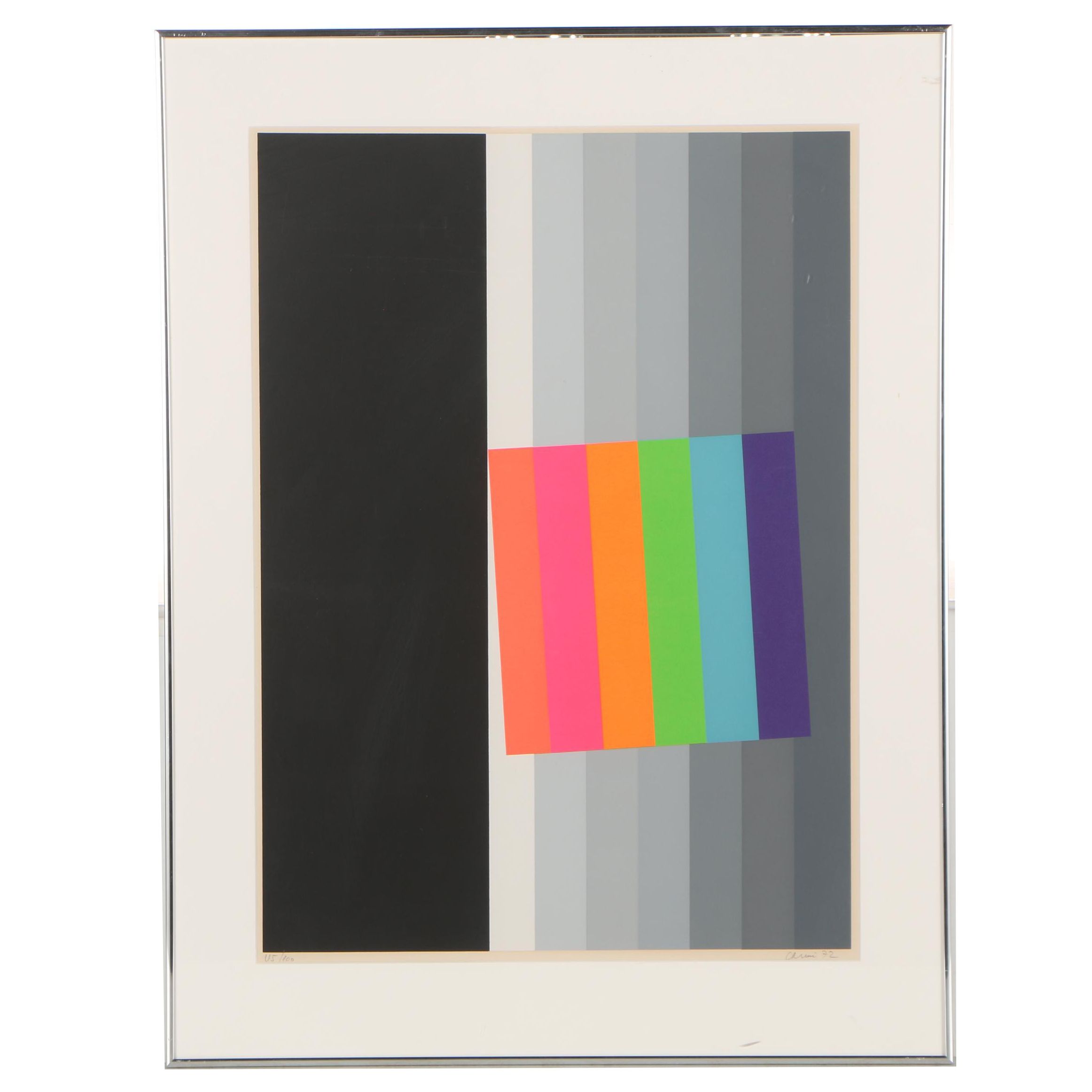 Eugenio Carmi Serigraph