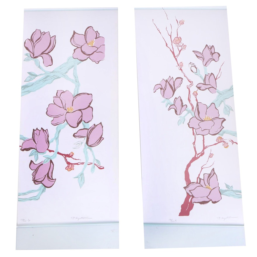 Patricia Hagstom Serigraphs "Magnolia Blossoms" Series