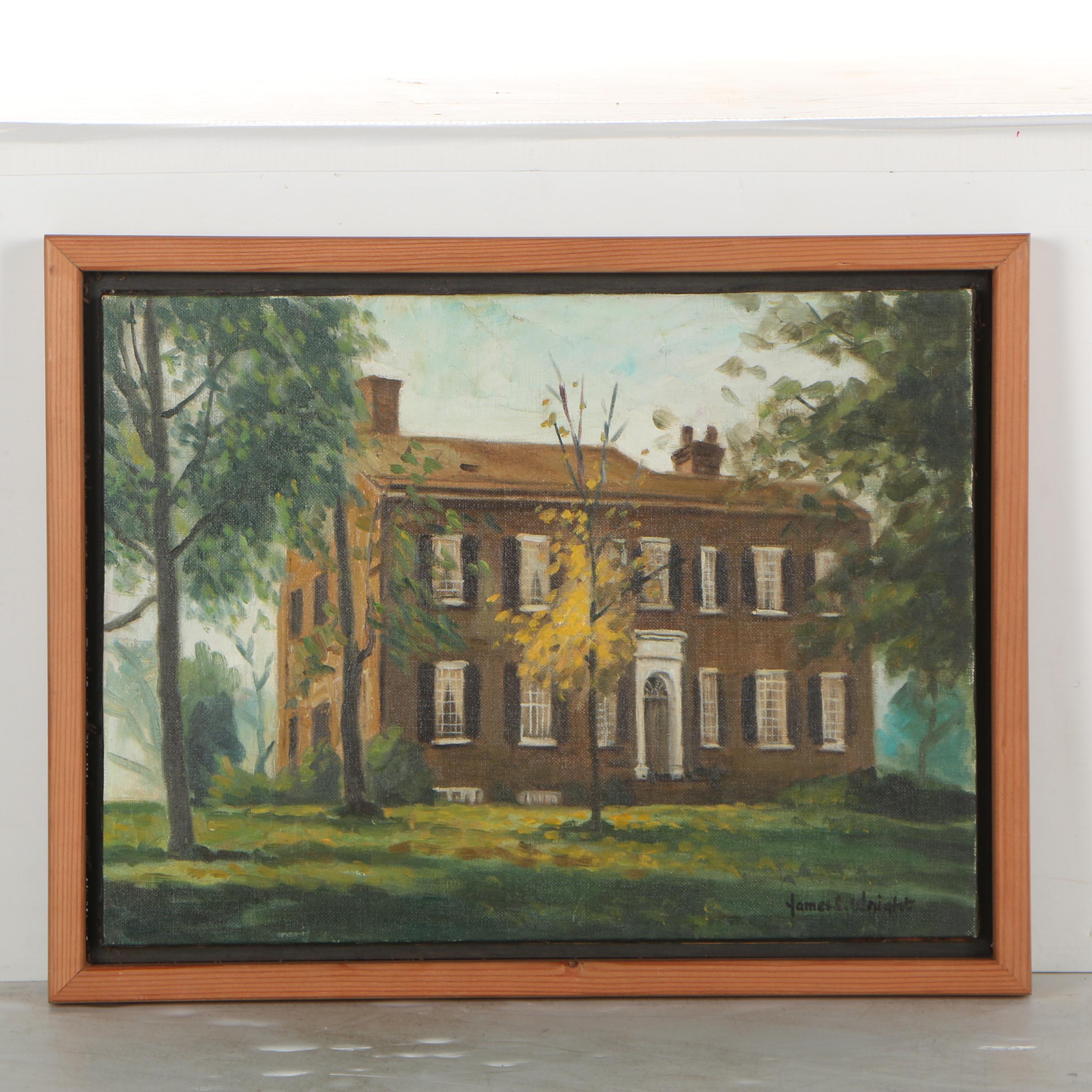 James S. Wright Oil Painting