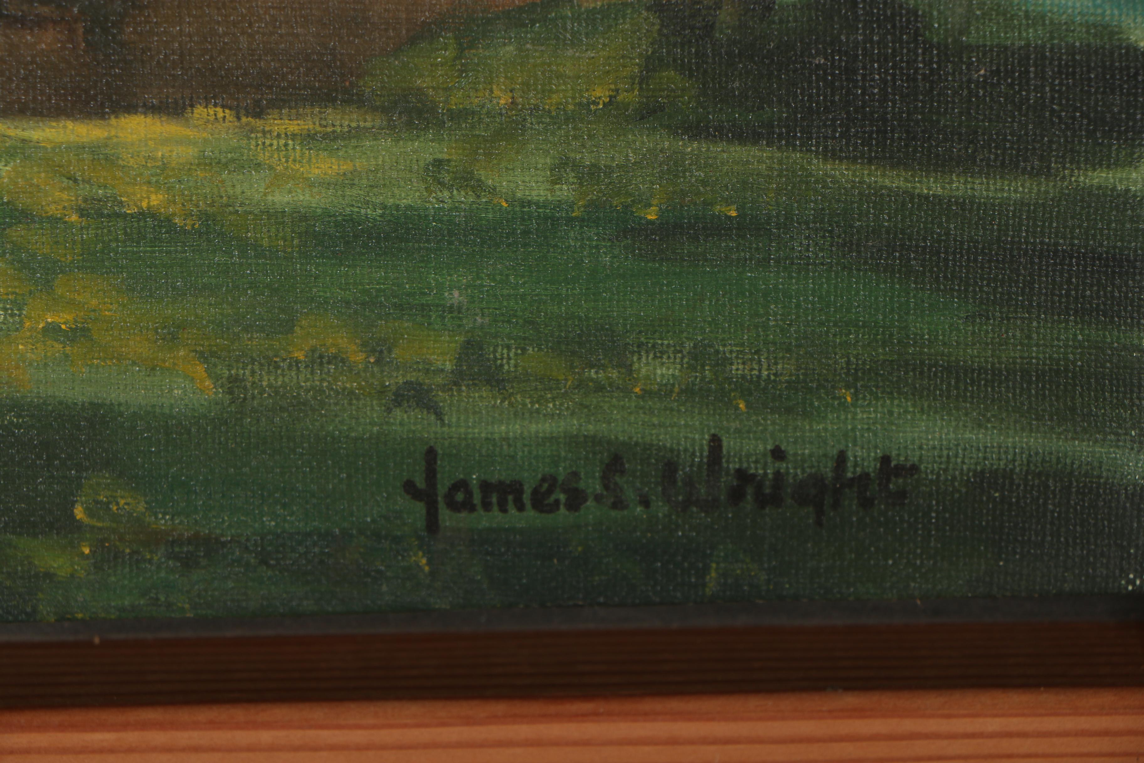 James S. Wright Oil Painting