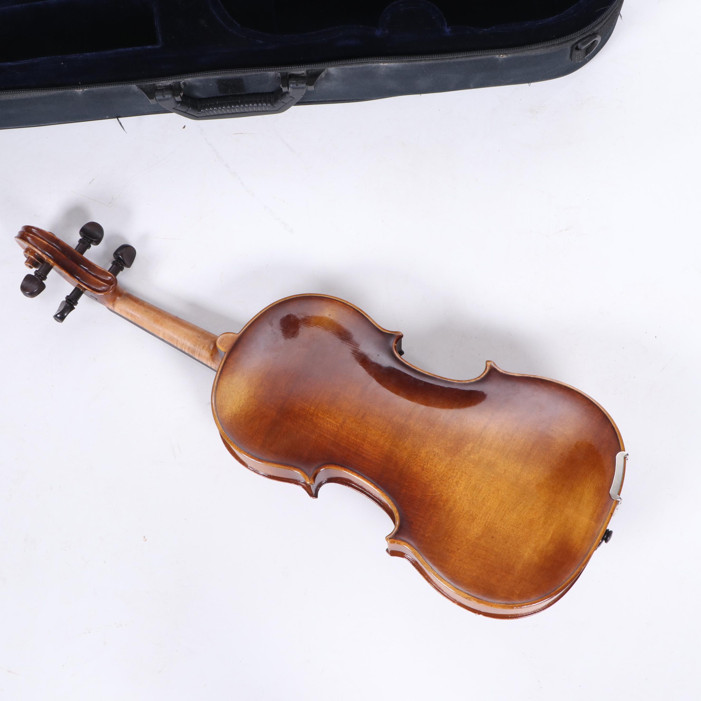 German E.R. Pfretzschner Mittenwald OBB Stradivarius Copy Violin, 1970s