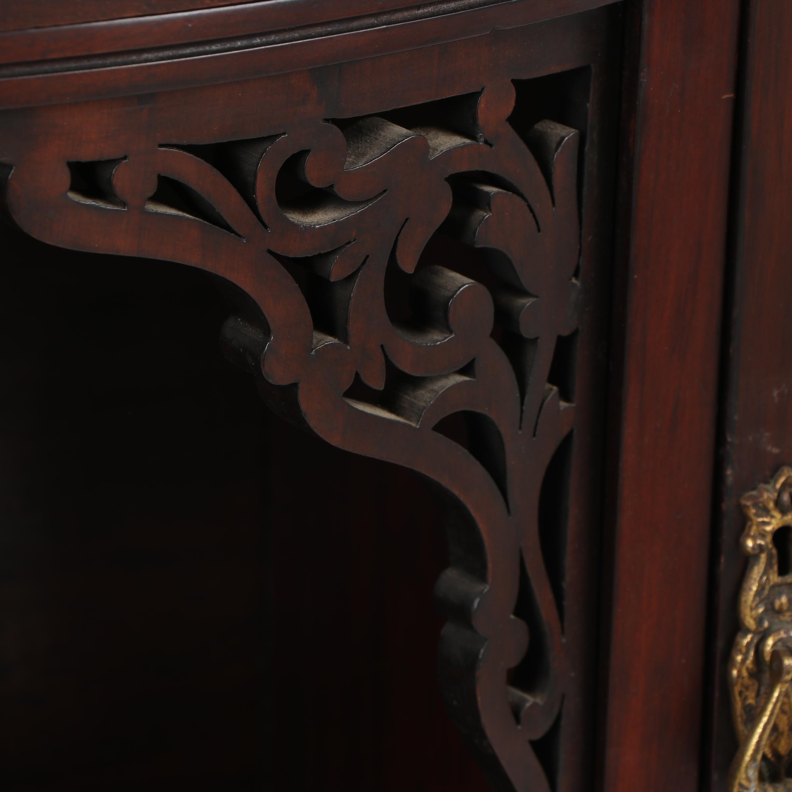 Mahogany Buffet with Mirrored Back, 19th/ 20th Century