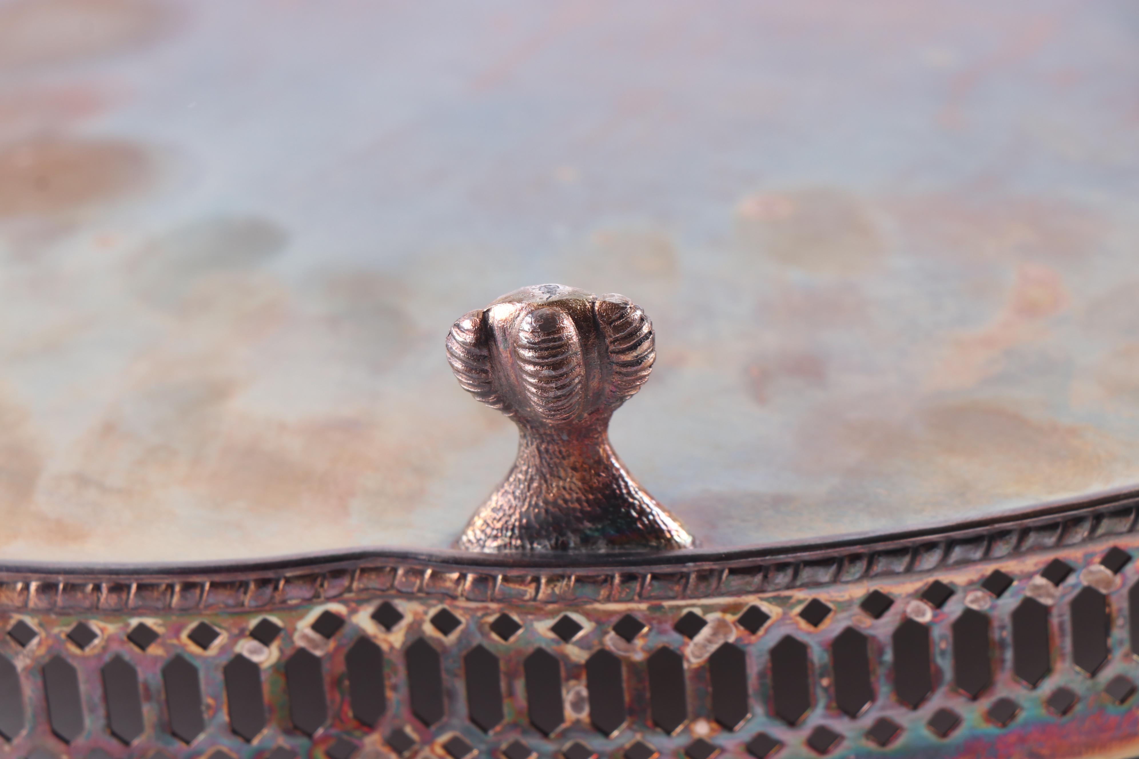 Homan Mfg. Co. Silver Plate Coffee Service Set, Early 20th Century