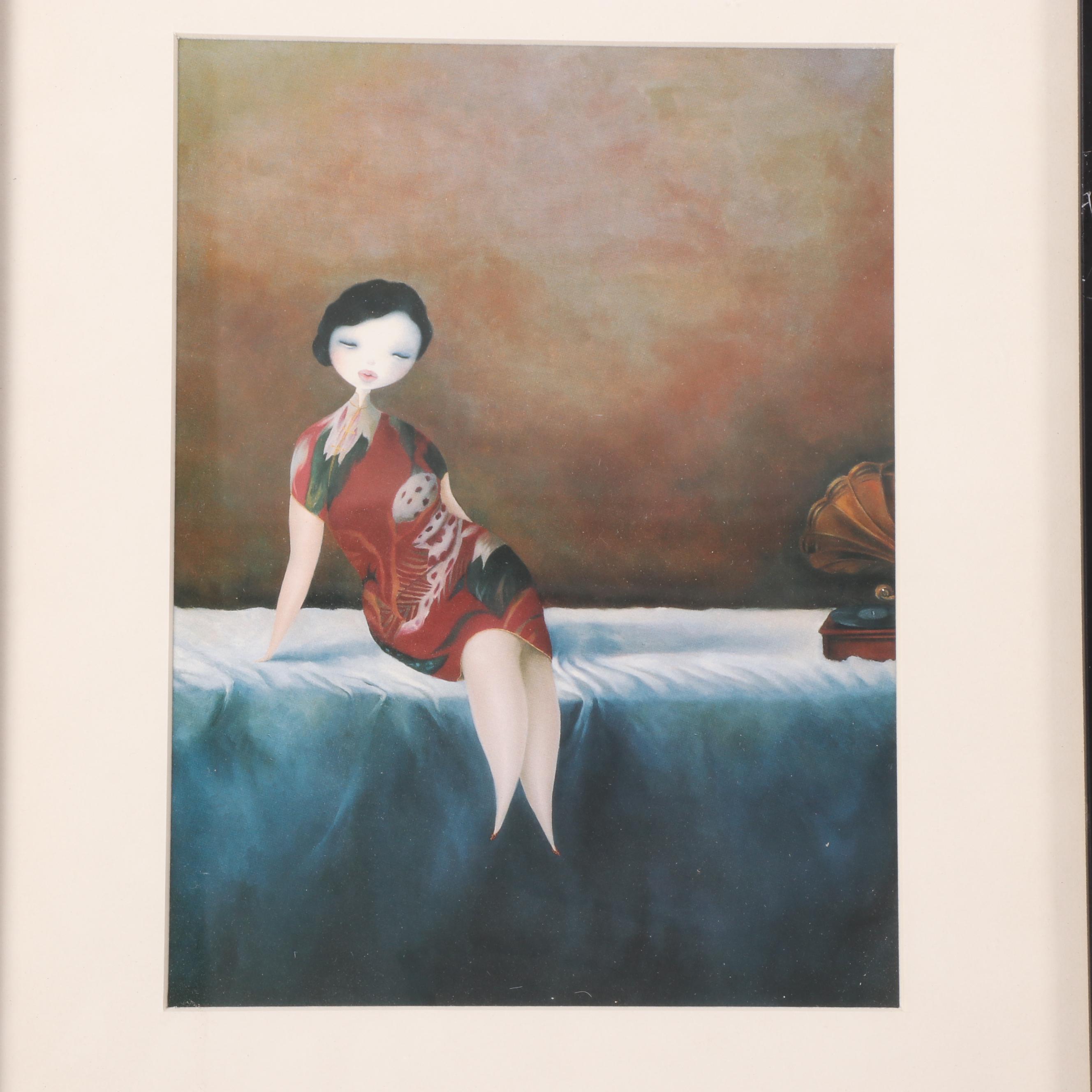 Giclée of Surreal Anthropomorphic Figures