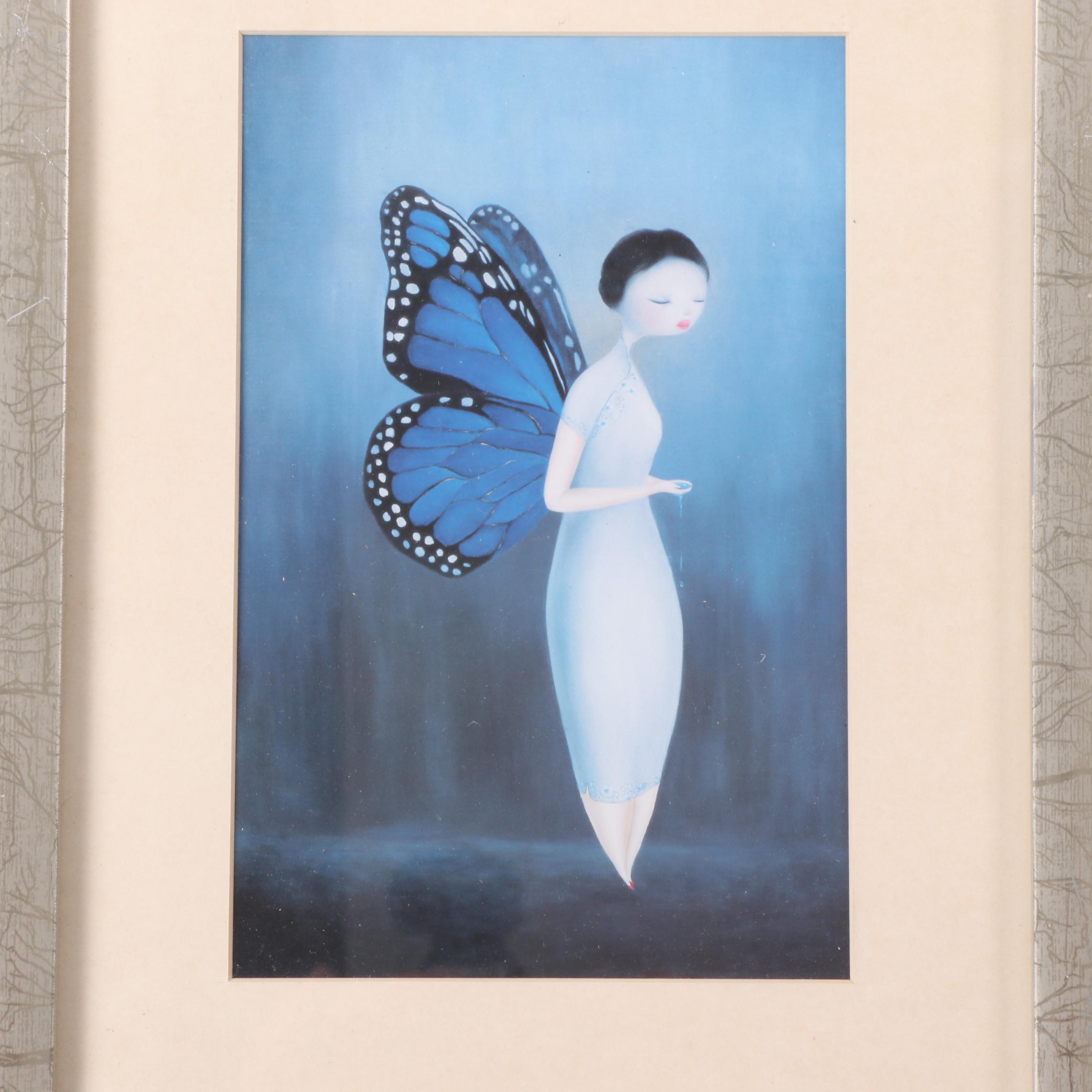 Giclée of Surreal Anthropomorphic Figures