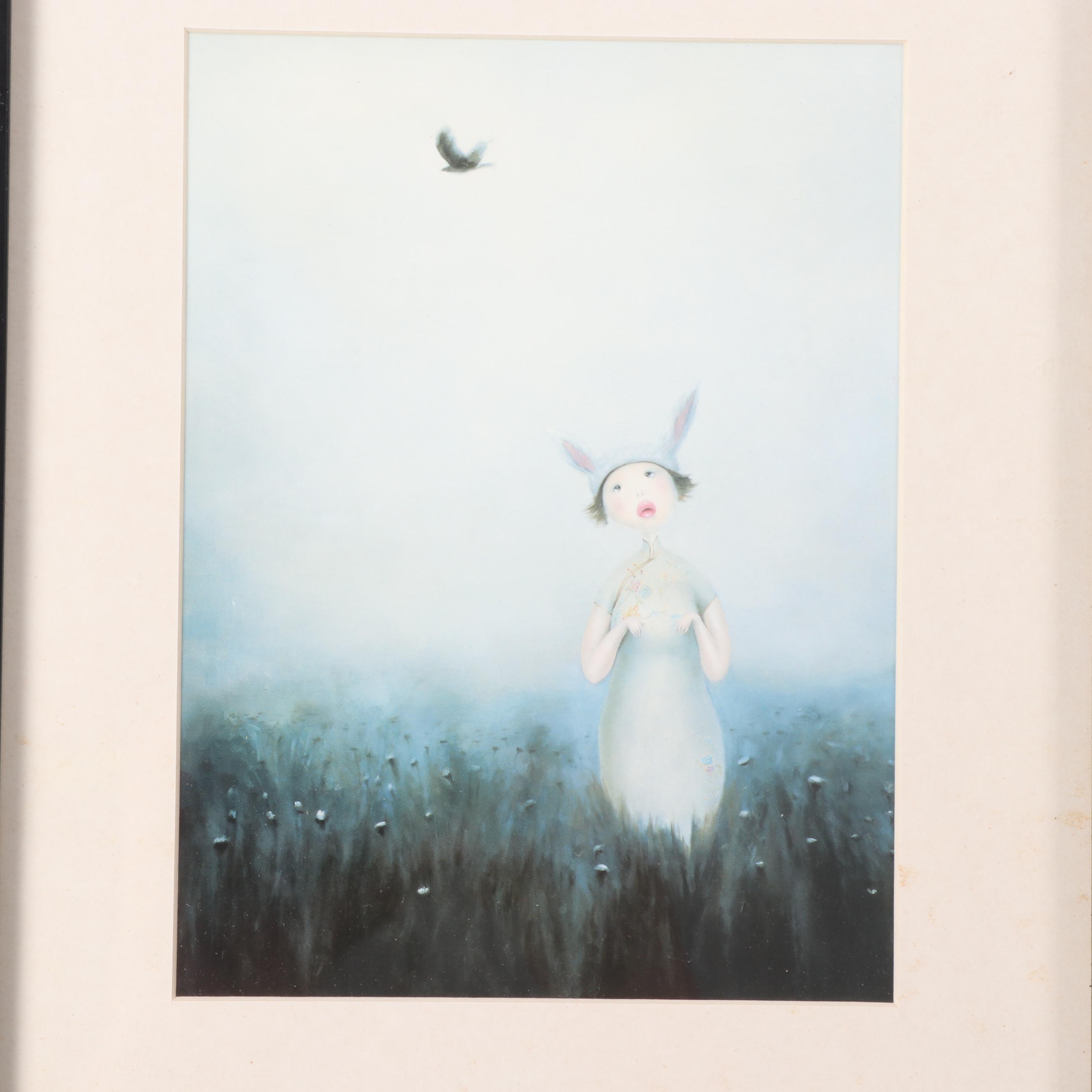 Giclée of Surreal Anthropomorphic Figures