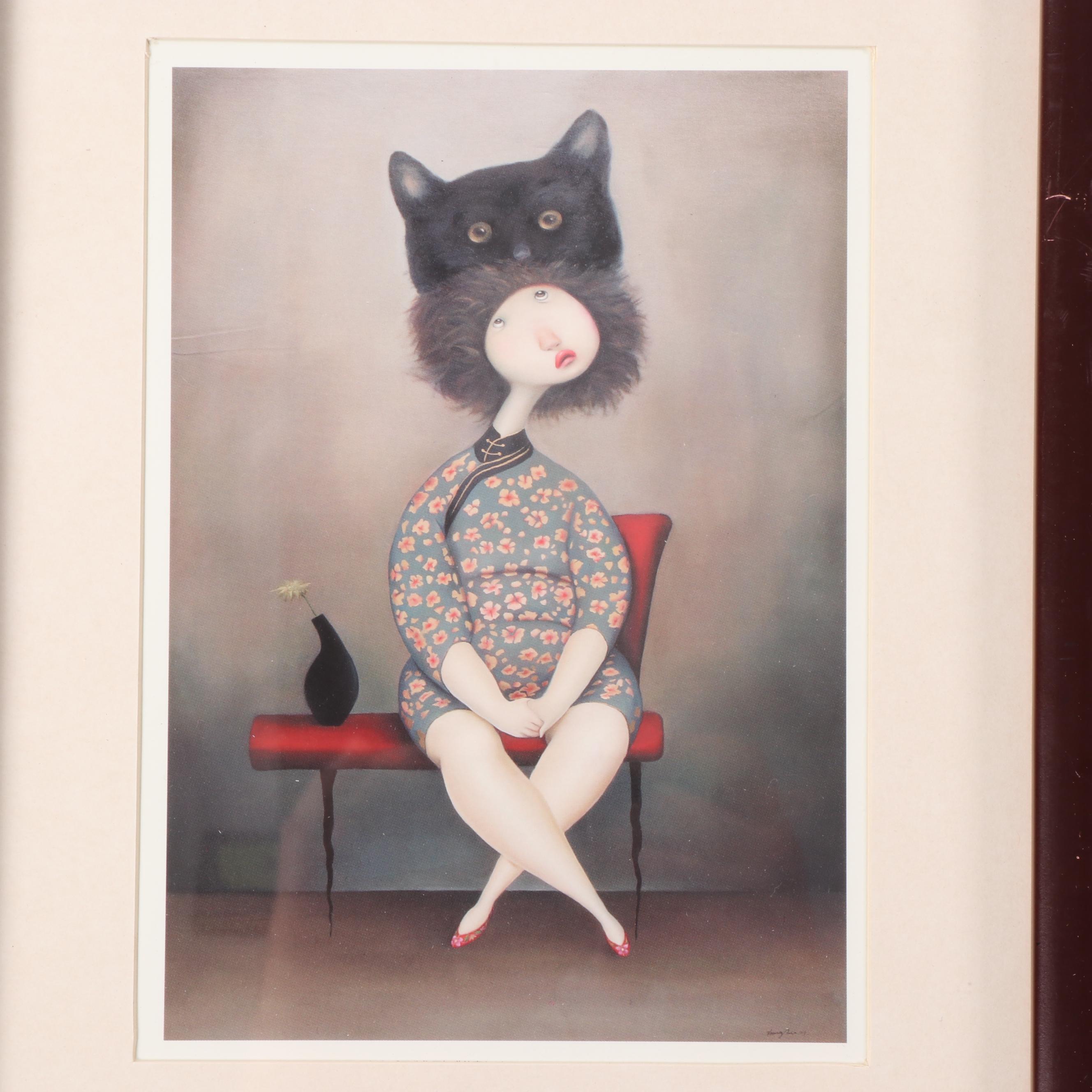 Giclée of Surreal Anthropomorphic Figures