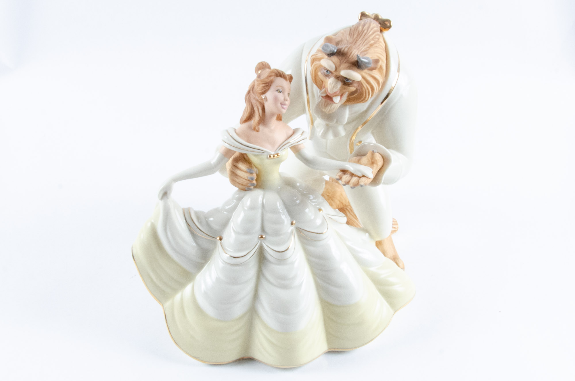Disney "Beauty and the Beast" Porcelain Figurines by Lenox