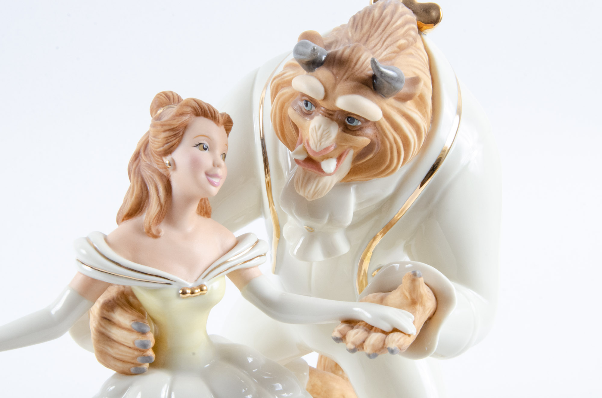 Disney "Beauty and the Beast" Porcelain Figurines by Lenox
