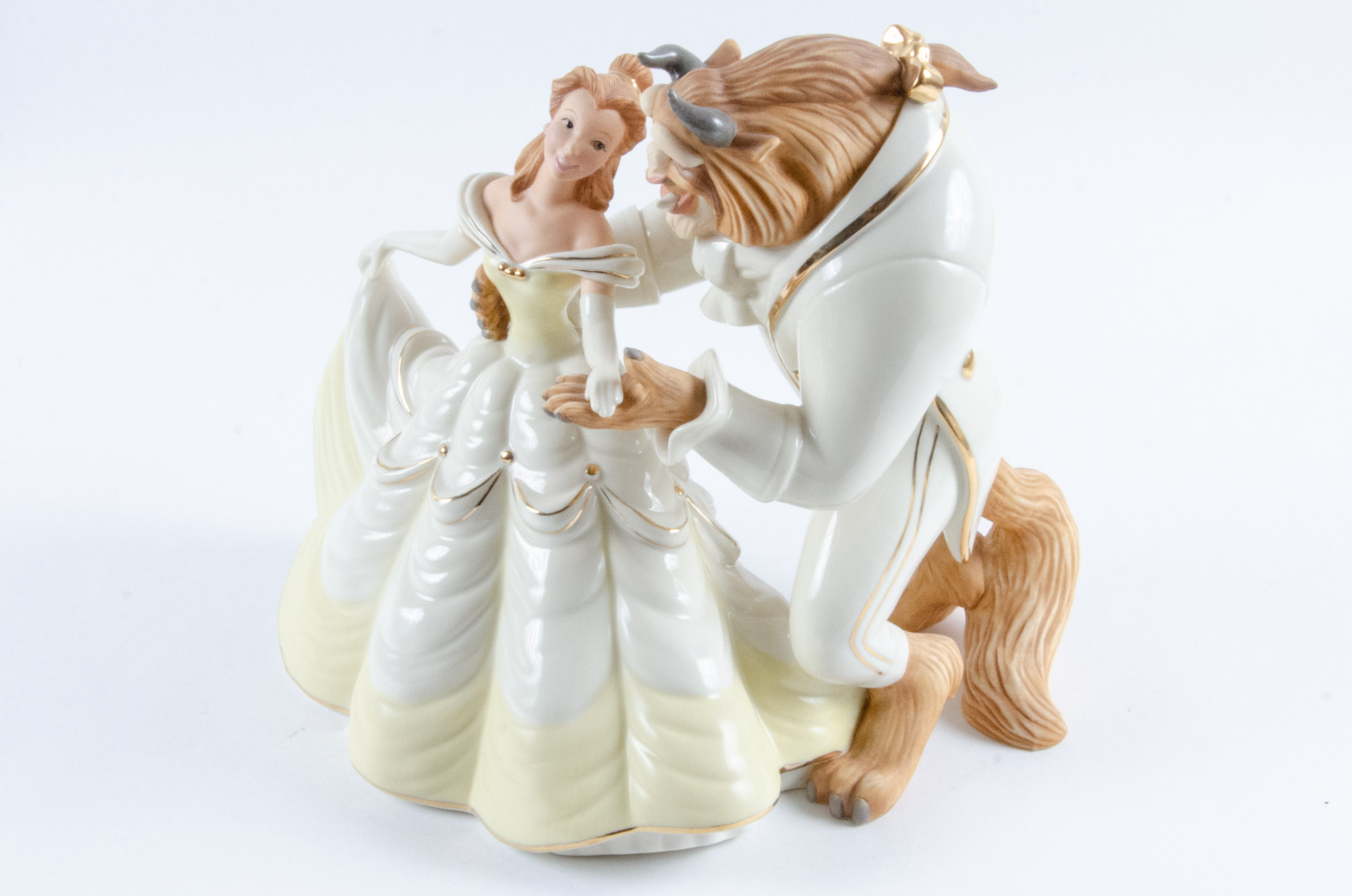 Disney "Beauty and the Beast" Porcelain Figurines by Lenox