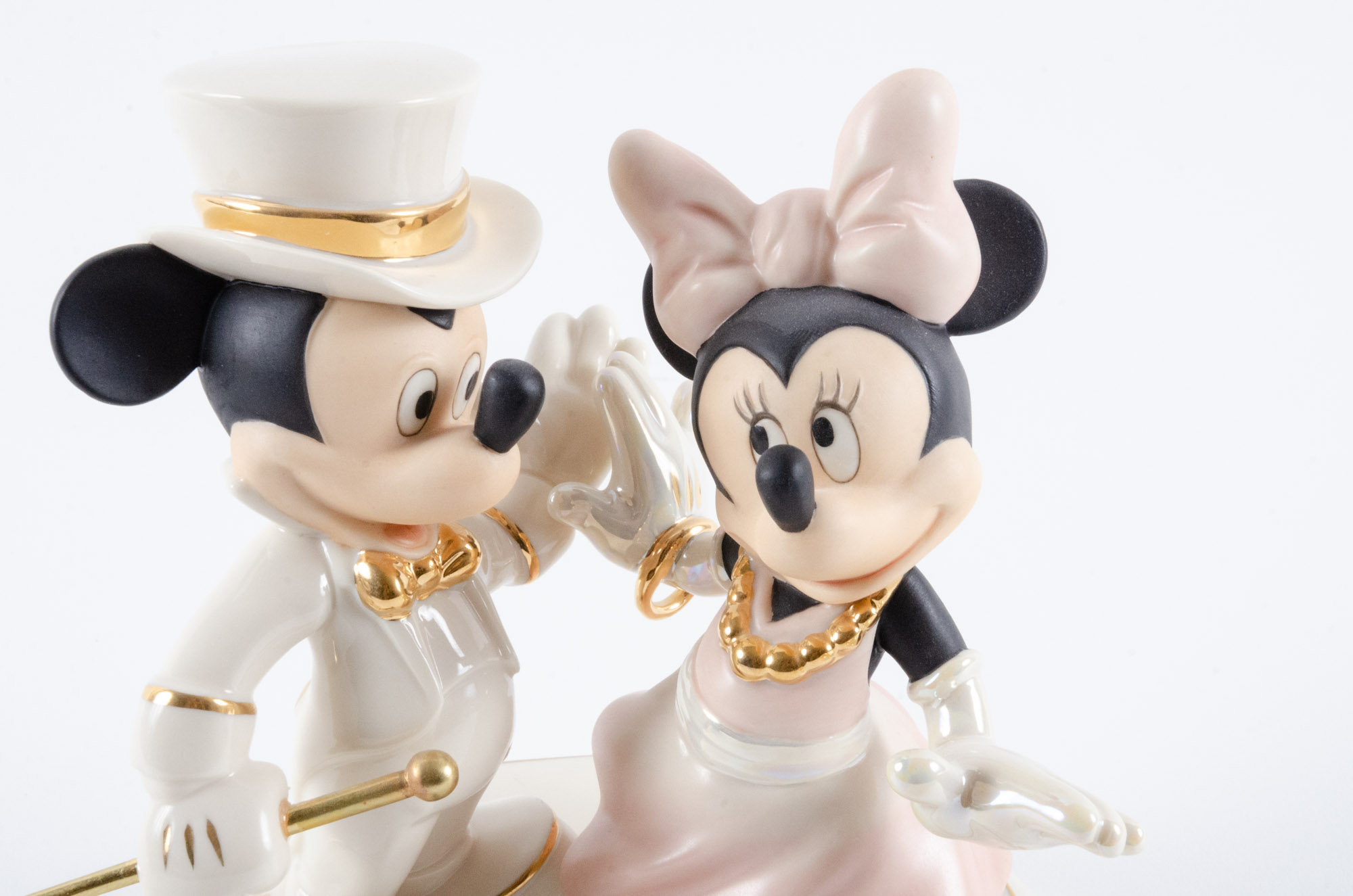 Disney "Showcase Collection" Porcelain Figurines and Teapot by Lenox