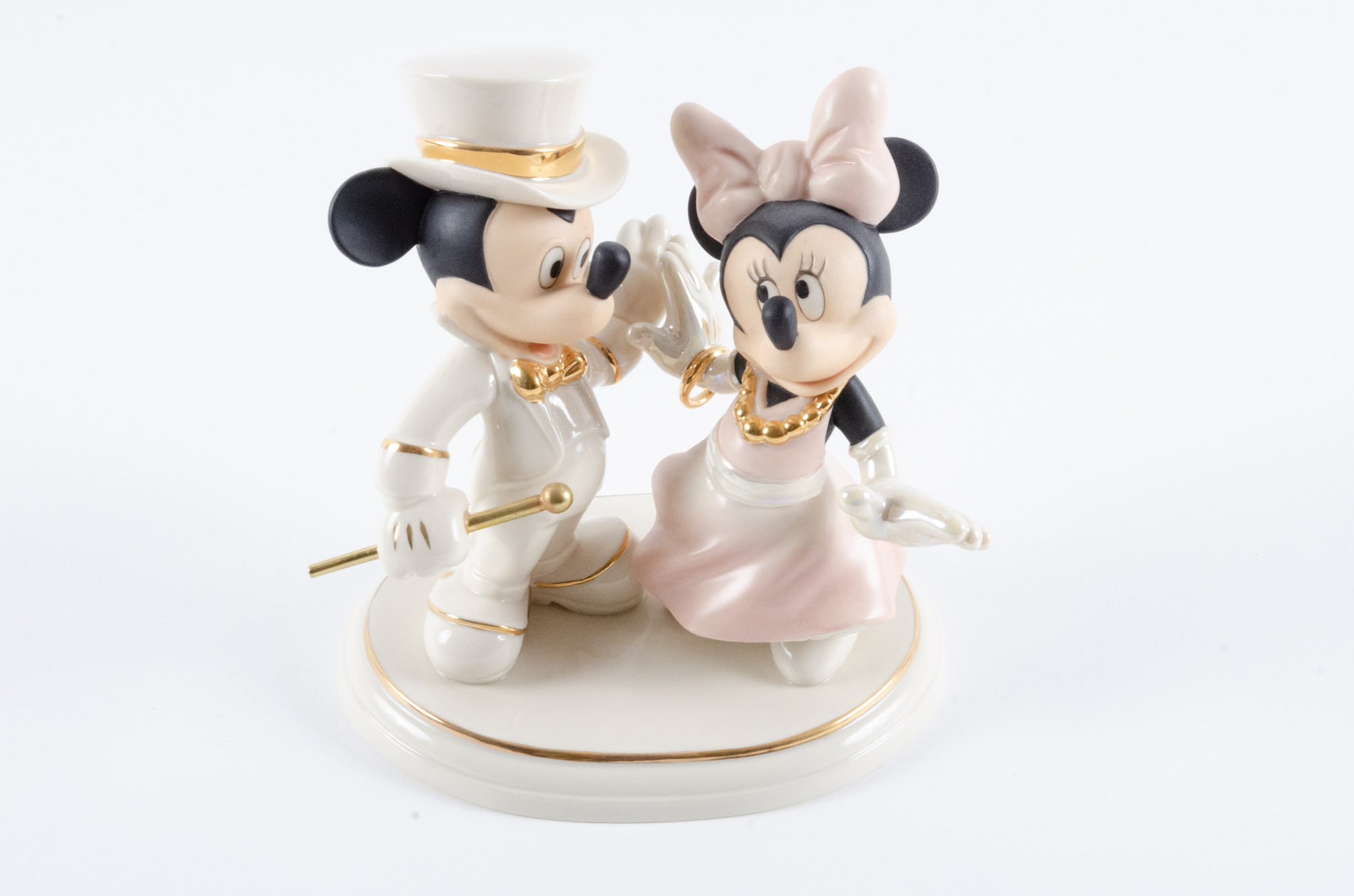 Disney "Showcase Collection" Porcelain Figurines and Teapot by Lenox