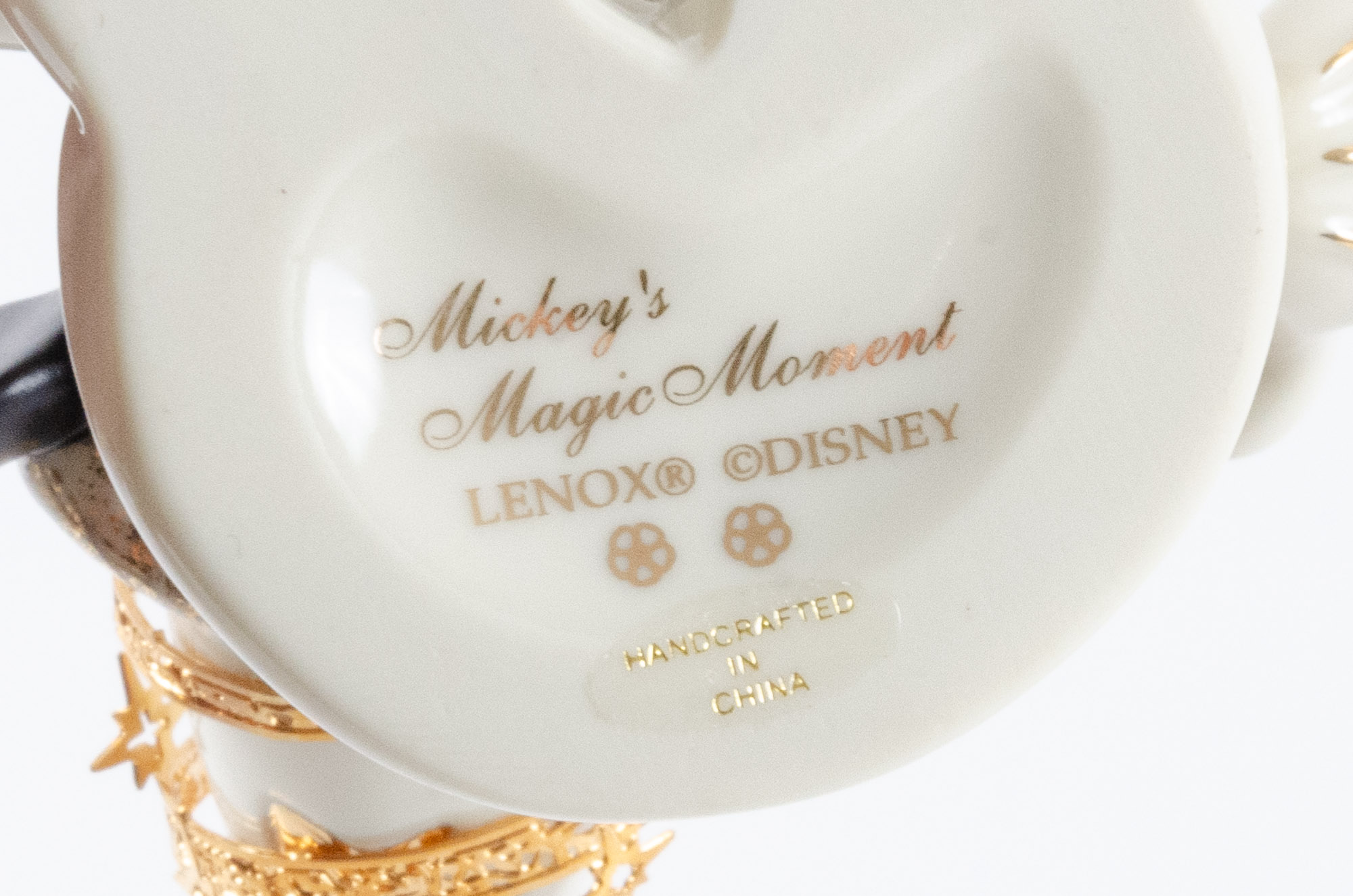 Disney "Showcase Collection" Porcelain Figurines and Teapot by Lenox