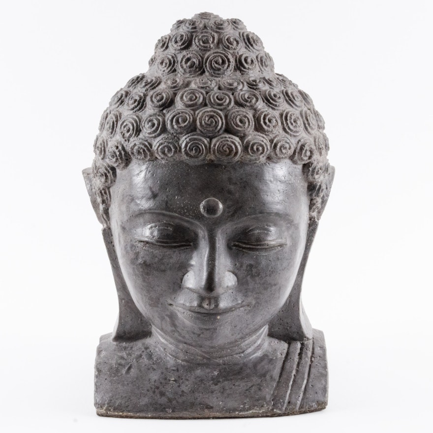 Ceramic Buddha Bust
