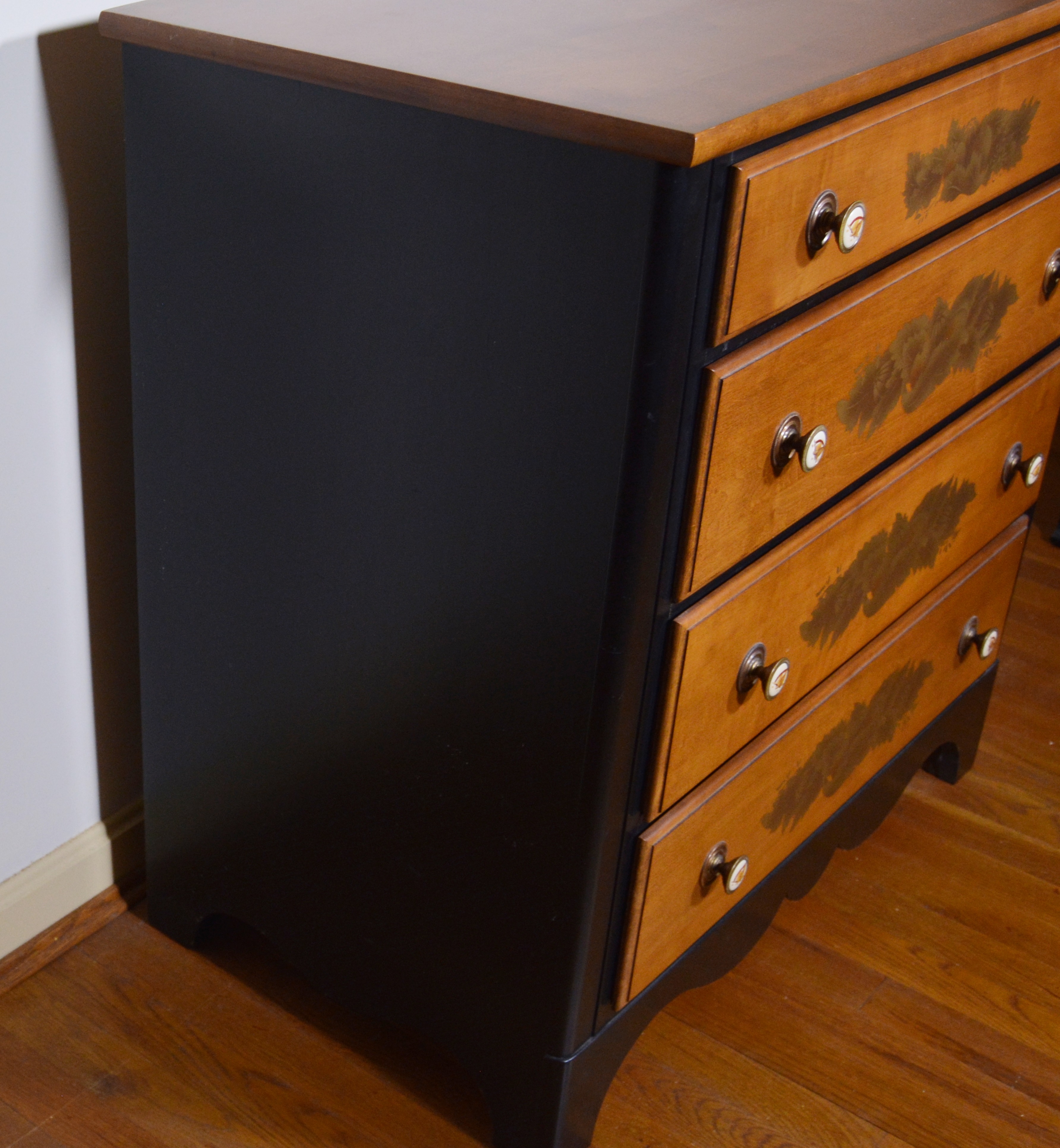 Hitchcock "Avon" Four Drawer Stenciled Chest