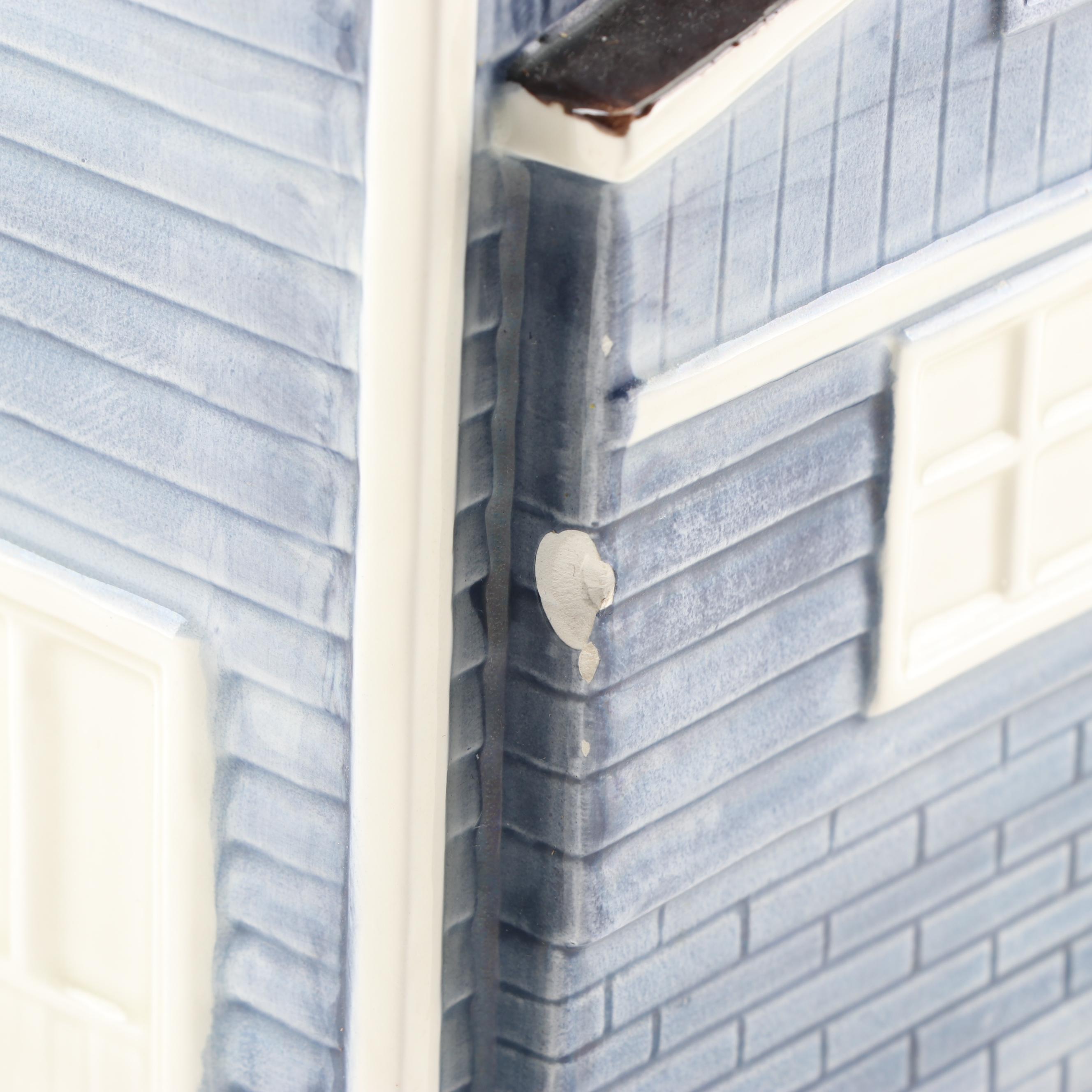 Otagiri "Victorian House" Ceramic Cookie Jar with Lid