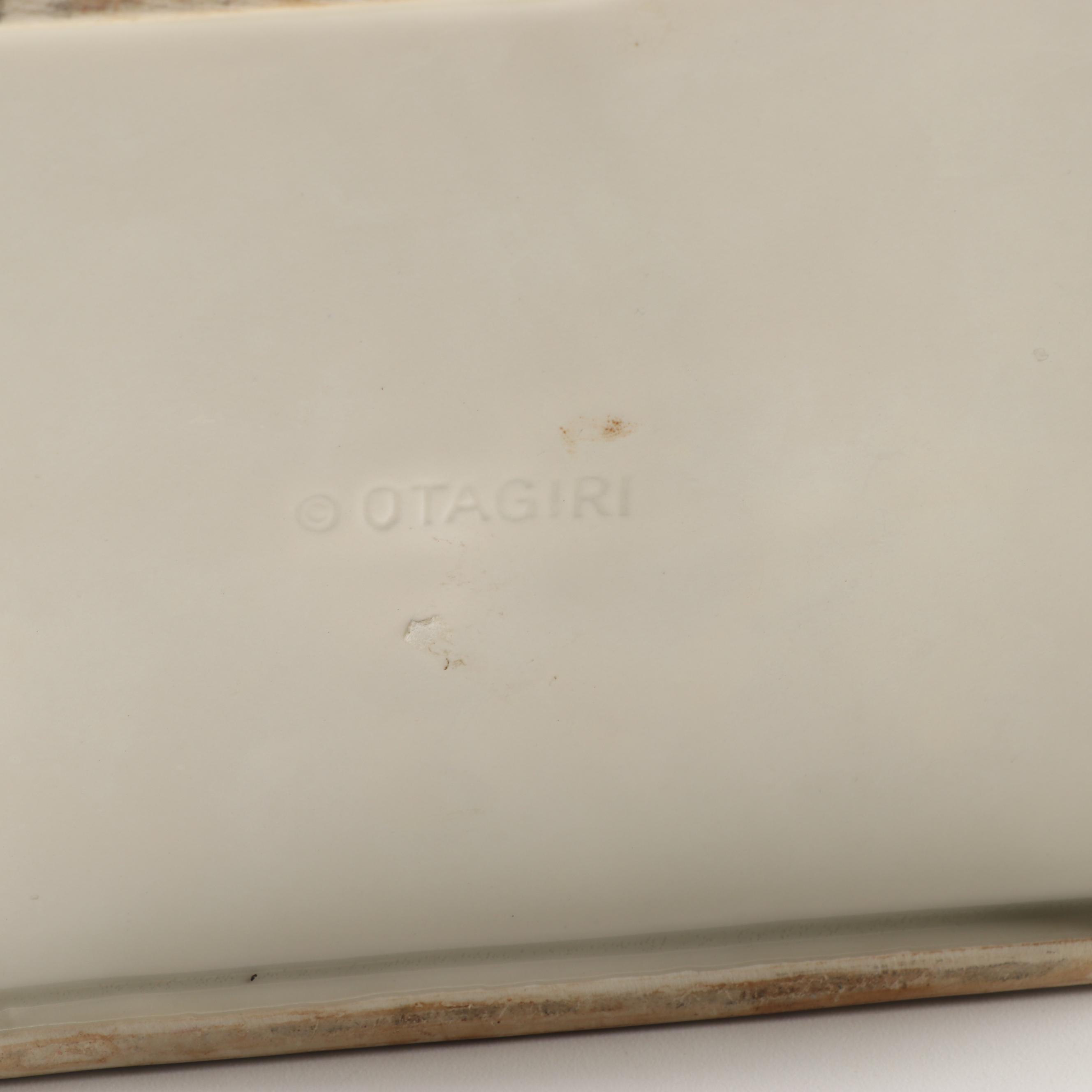 Otagiri "Victorian House" Ceramic Cookie Jar with Lid