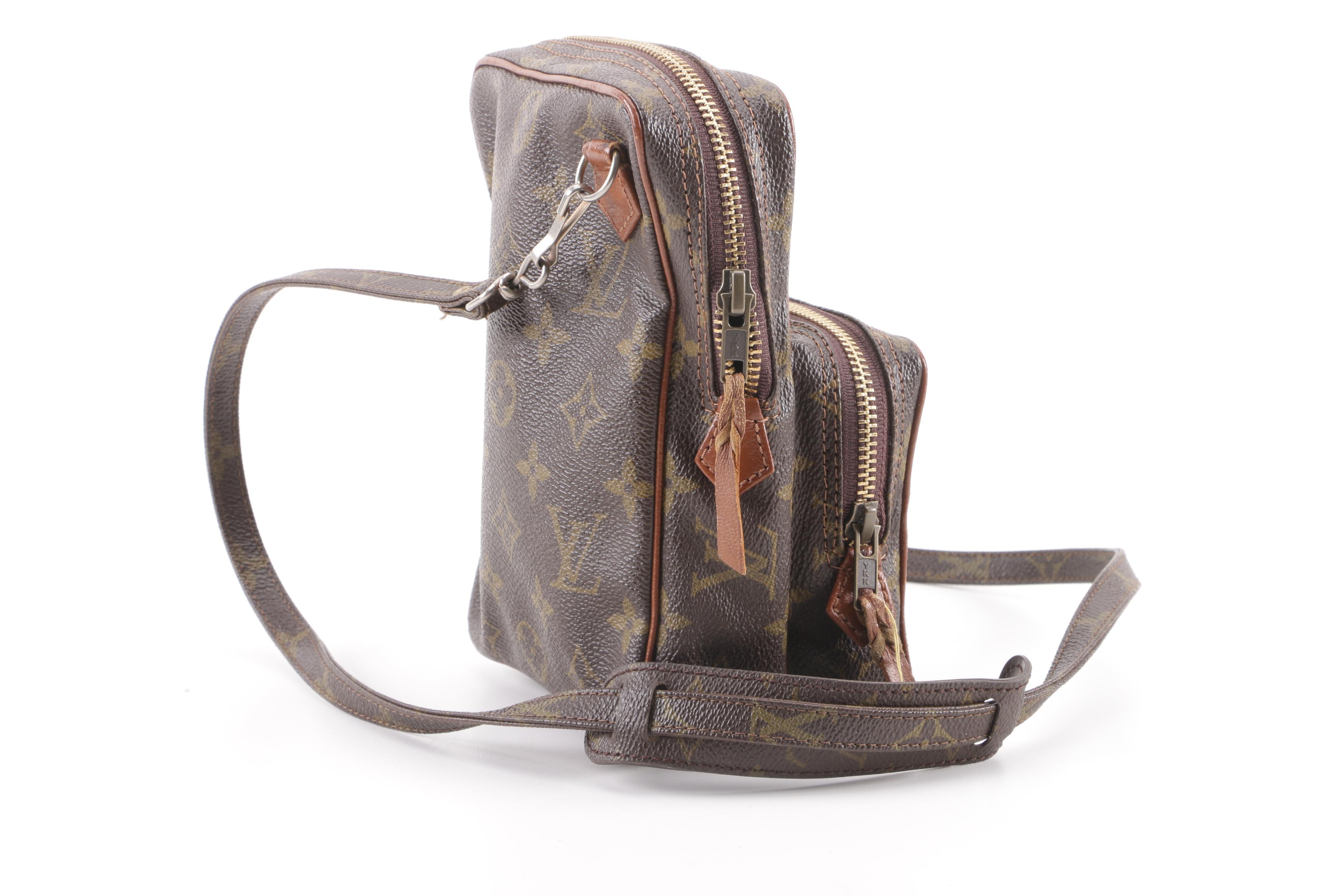 Vintage Louis Vuitton French Company Monogram Canvas Camera Bag