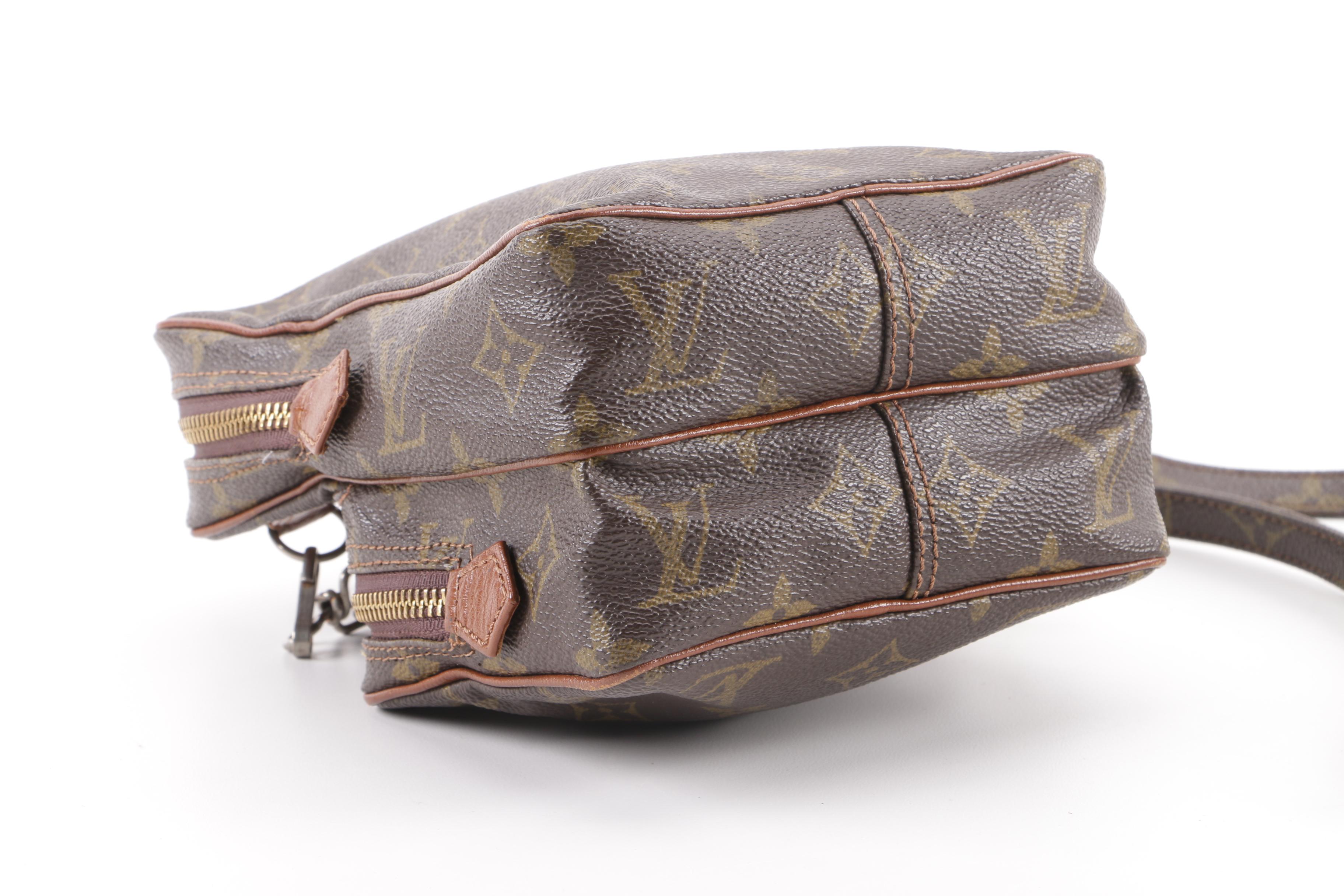 Vintage Louis Vuitton French Company Monogram Canvas Camera Bag