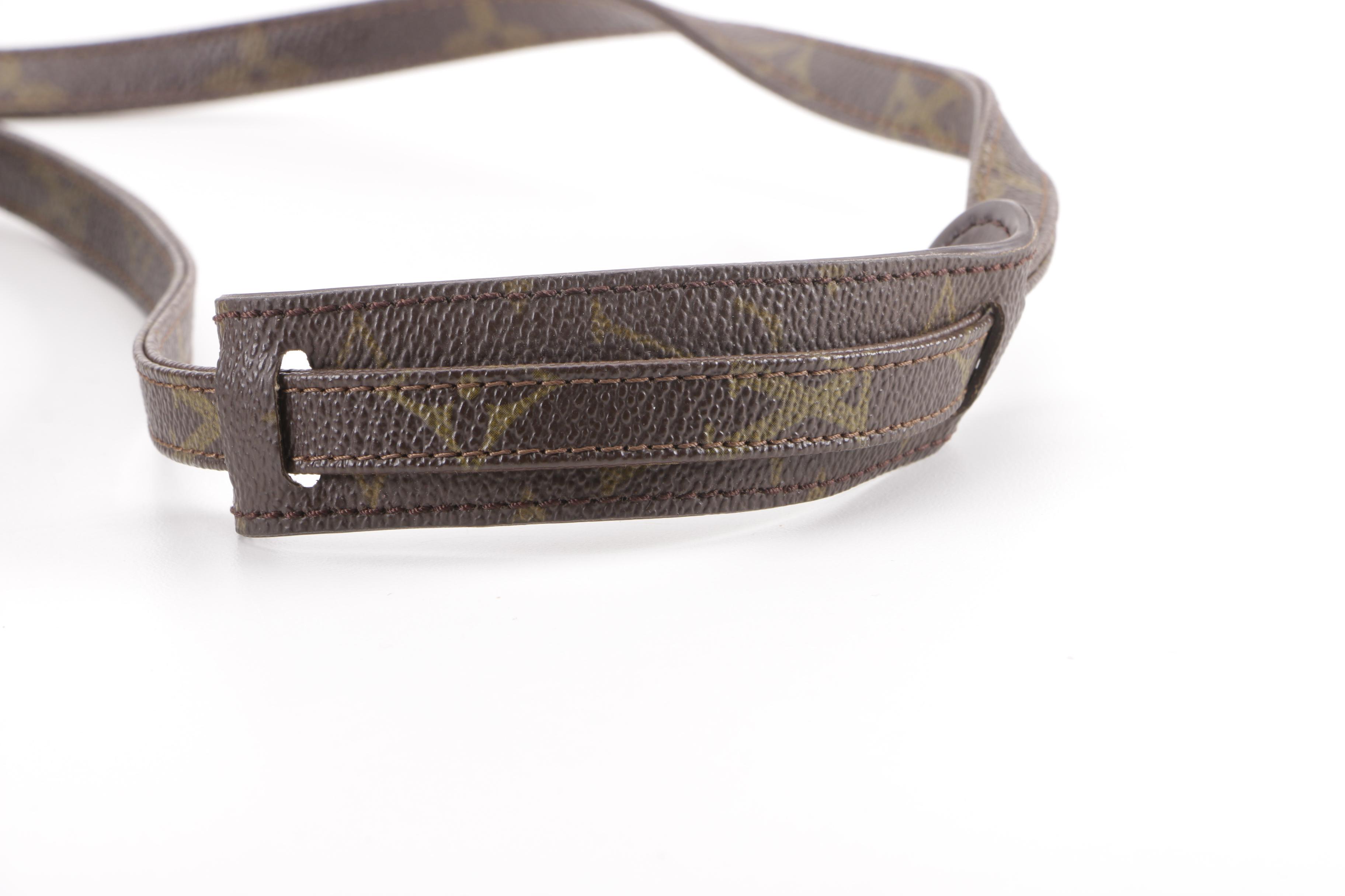 Vintage Louis Vuitton French Company Monogram Canvas Camera Bag