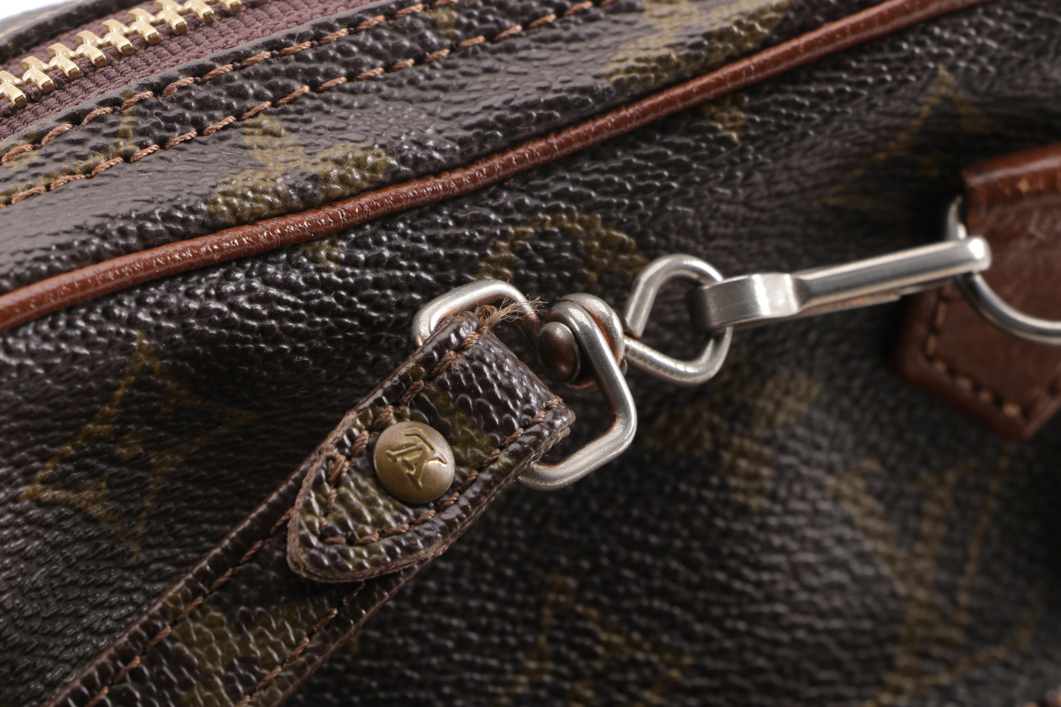 Vintage Louis Vuitton French Company Monogram Canvas Camera Bag