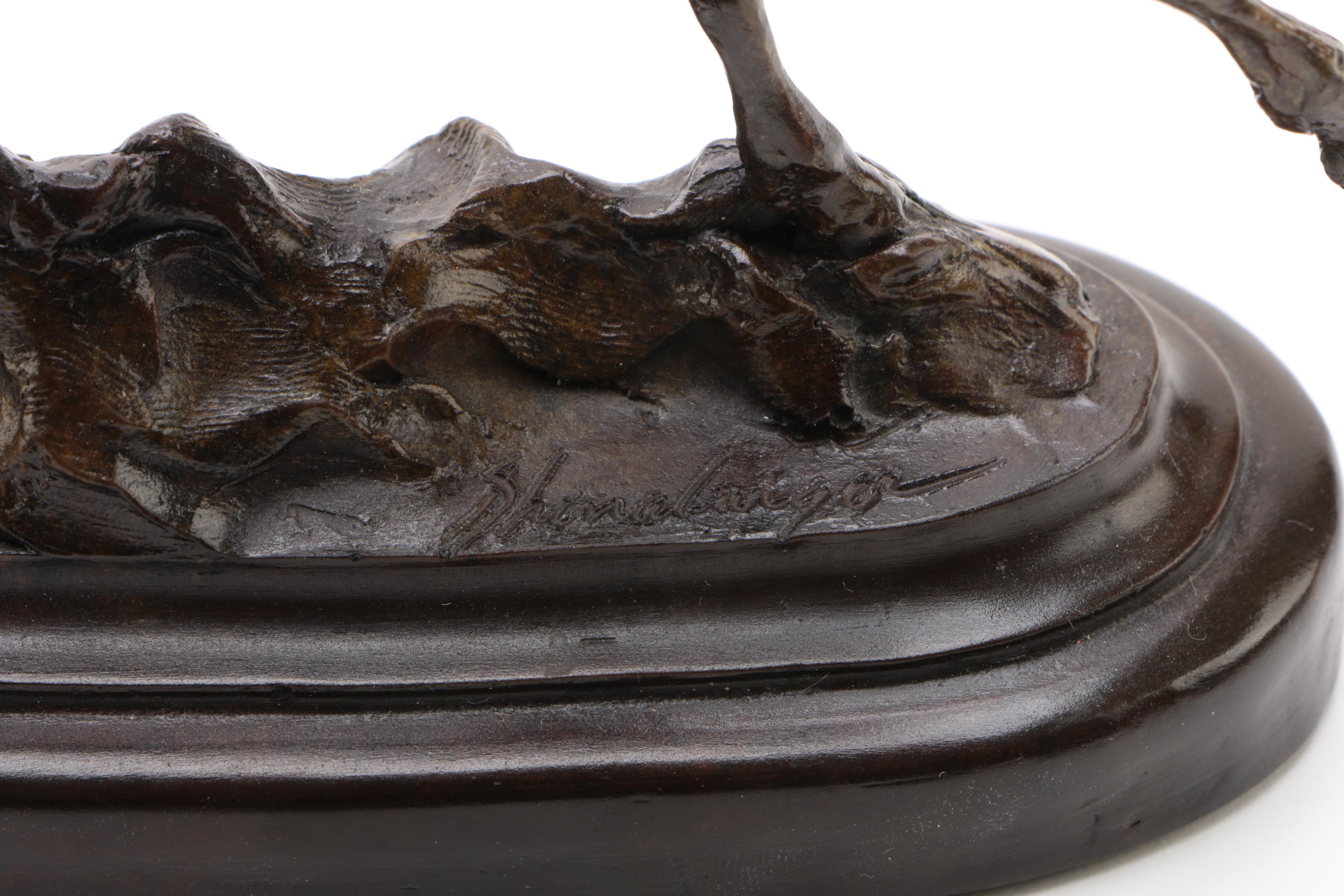 Animal Figurines and Statuettes Including Louis Paul Jonas