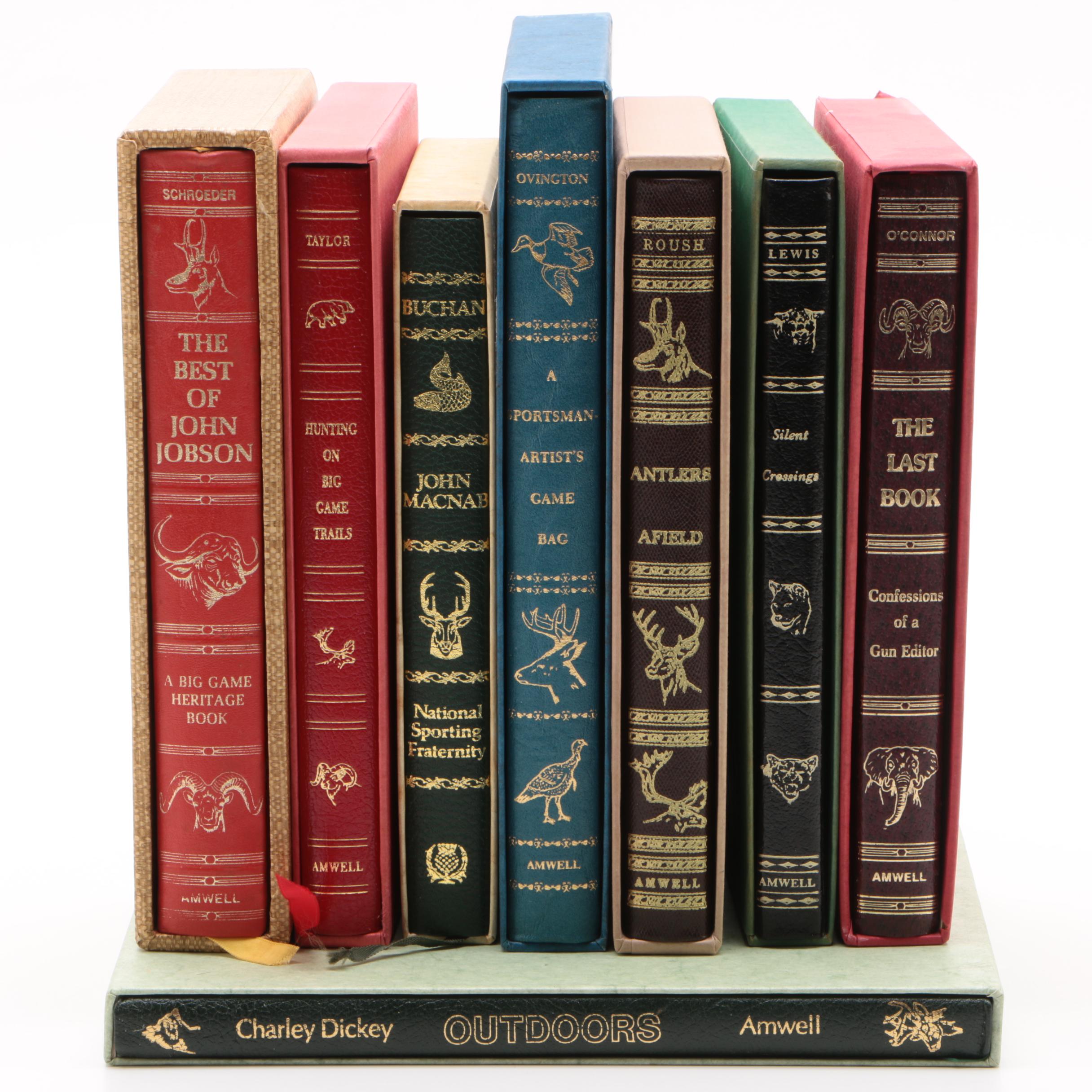 Amwell Press & National Sporting Fraternity Signed Limited Edition Hunting Books