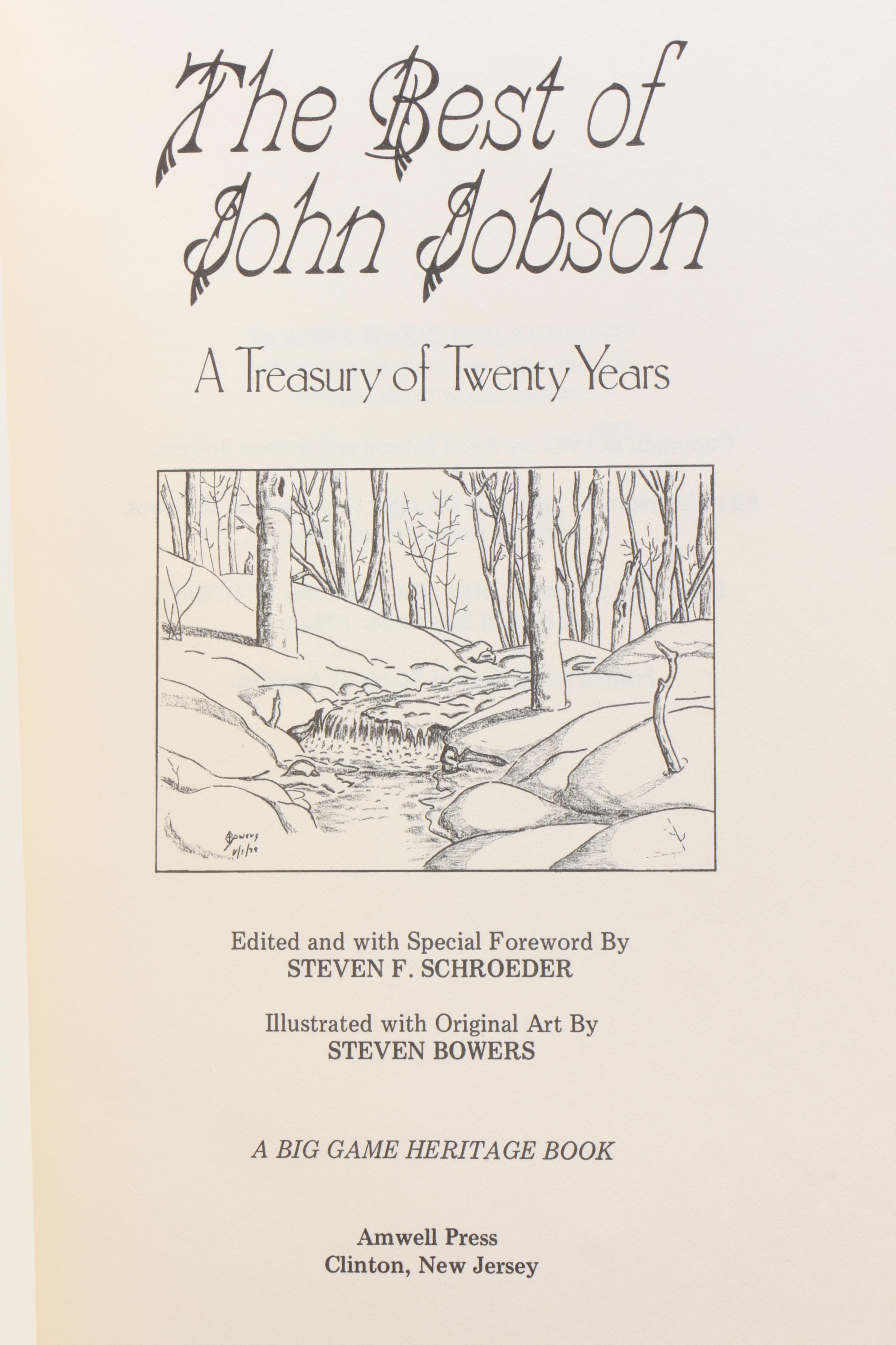 Amwell Press & National Sporting Fraternity Signed Limited Edition Hunting Books