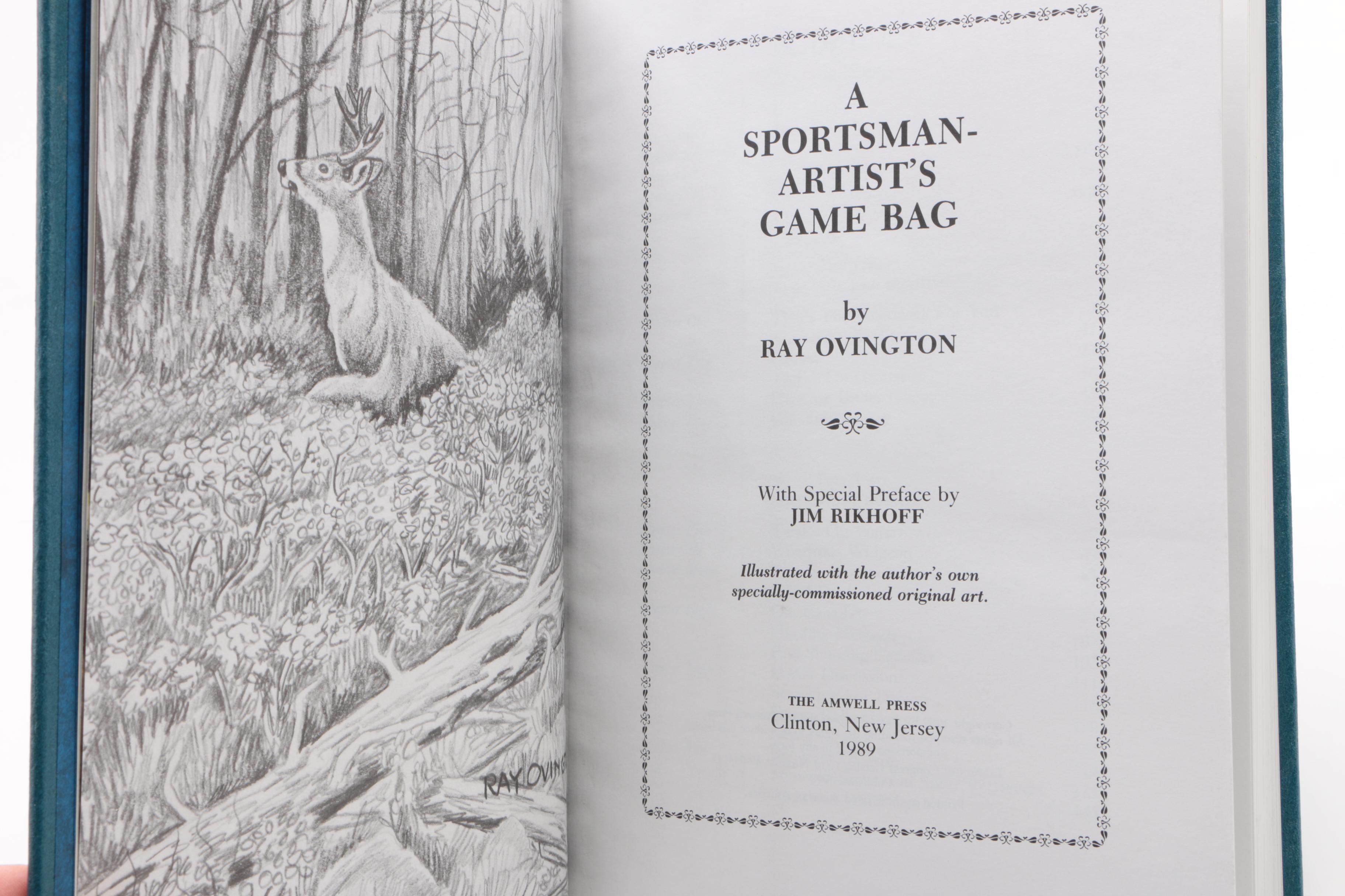 Amwell Press & National Sporting Fraternity Signed Limited Edition Hunting Books