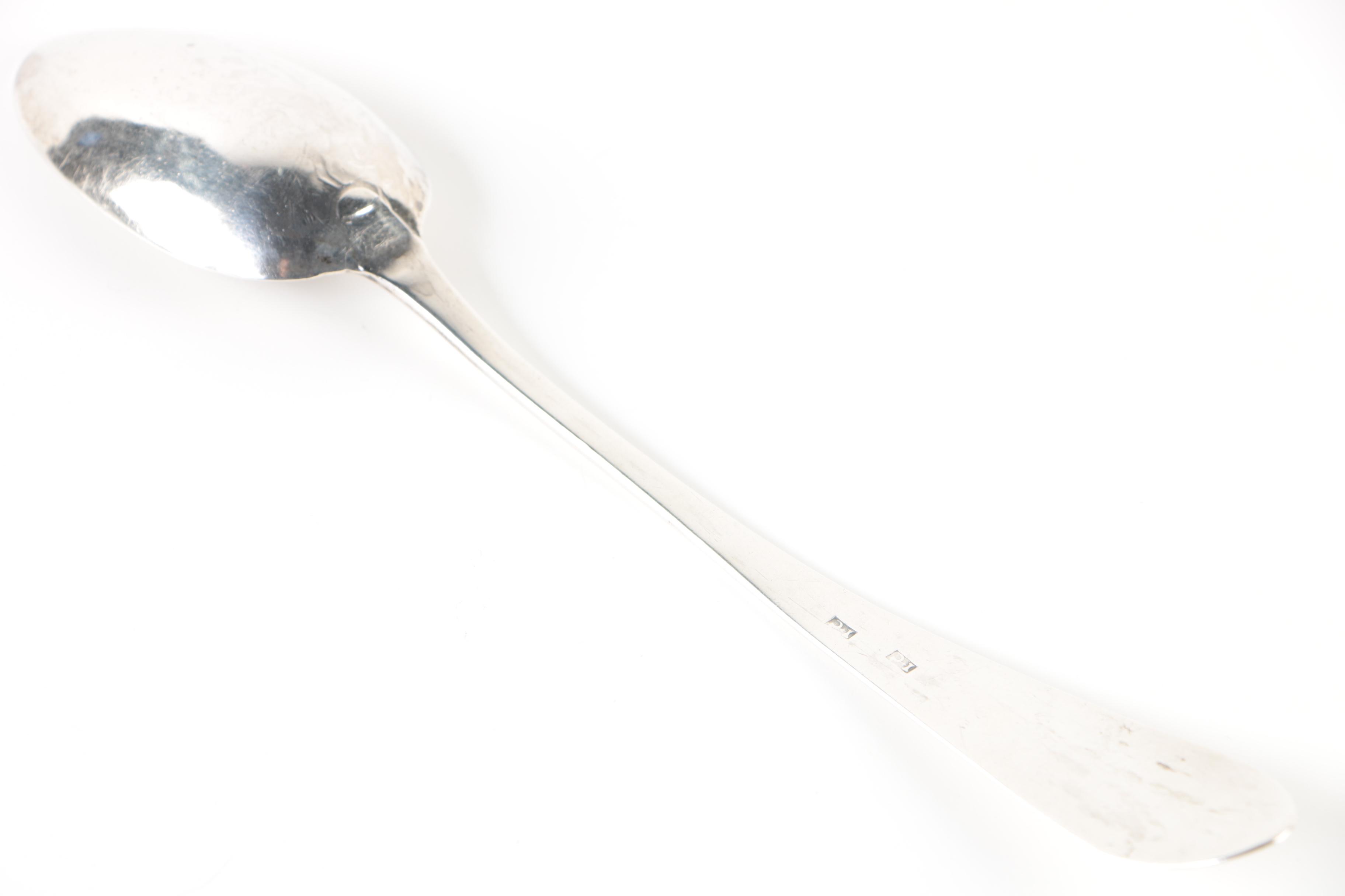 John Boburn American Coin Silver Tablespoon, Late 18th/ Early 19th Century
