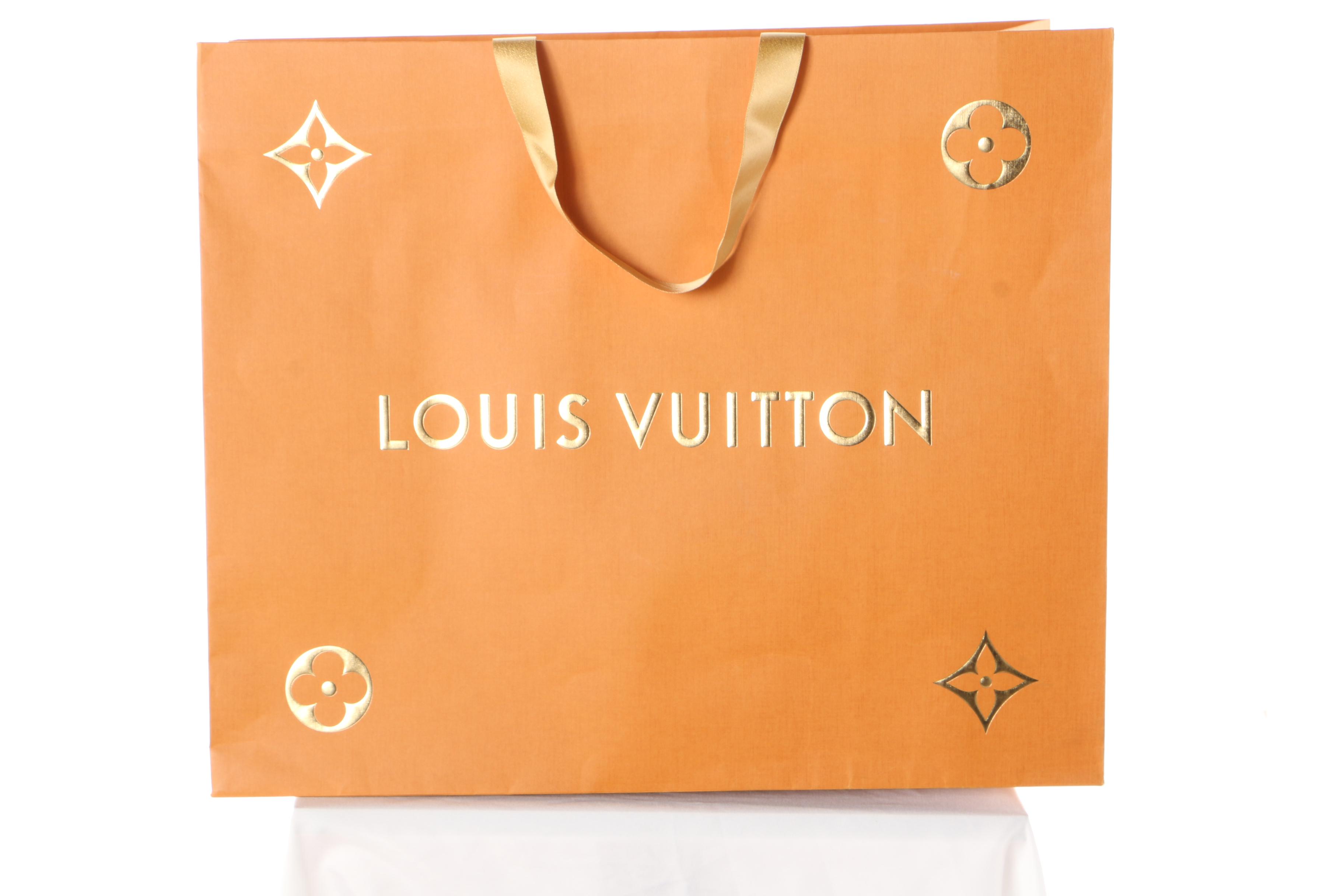 Louis Vuitton Imperial Saffron Gift Bags and Boxes