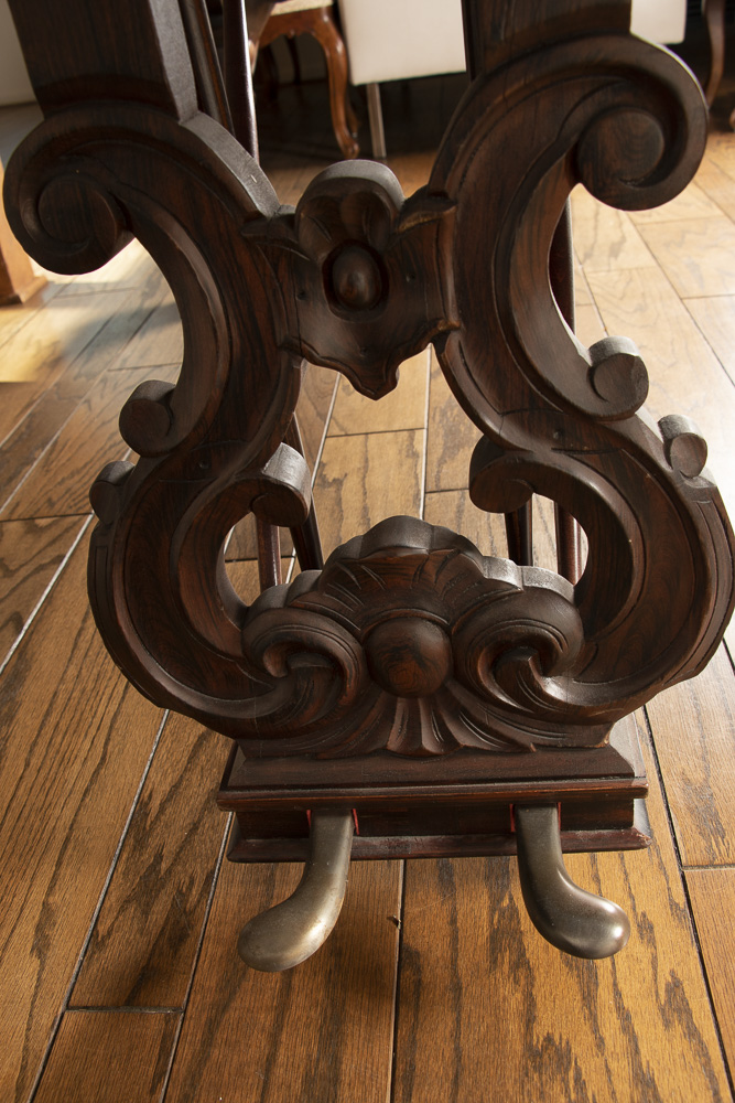 Wm. Knabe & Co. Grand Piano with Molded and Carved Detailing, Circa 1880