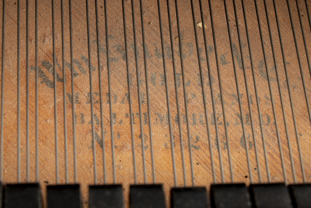 Wm. Knabe & Co. Grand Piano with Molded and Carved Detailing, Circa 1880