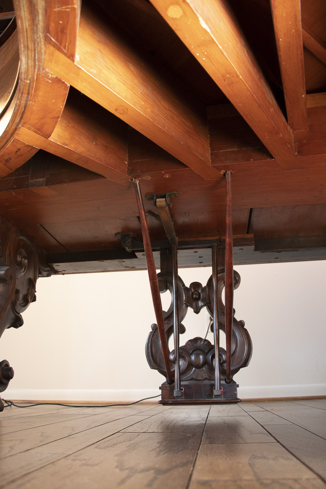 Wm. Knabe & Co. Grand Piano with Molded and Carved Detailing, Circa 1880