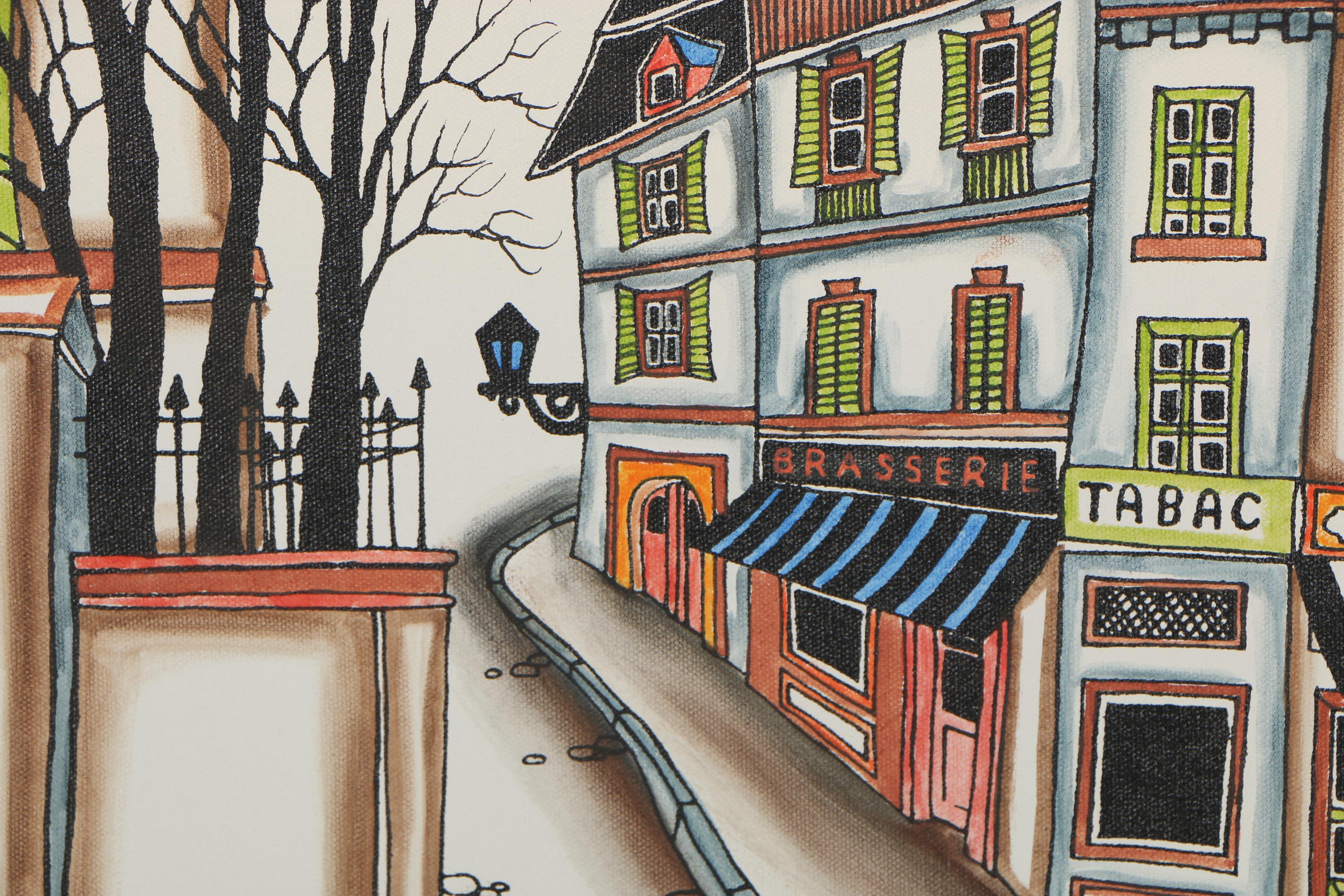 Marcel Barrat Oil Painting