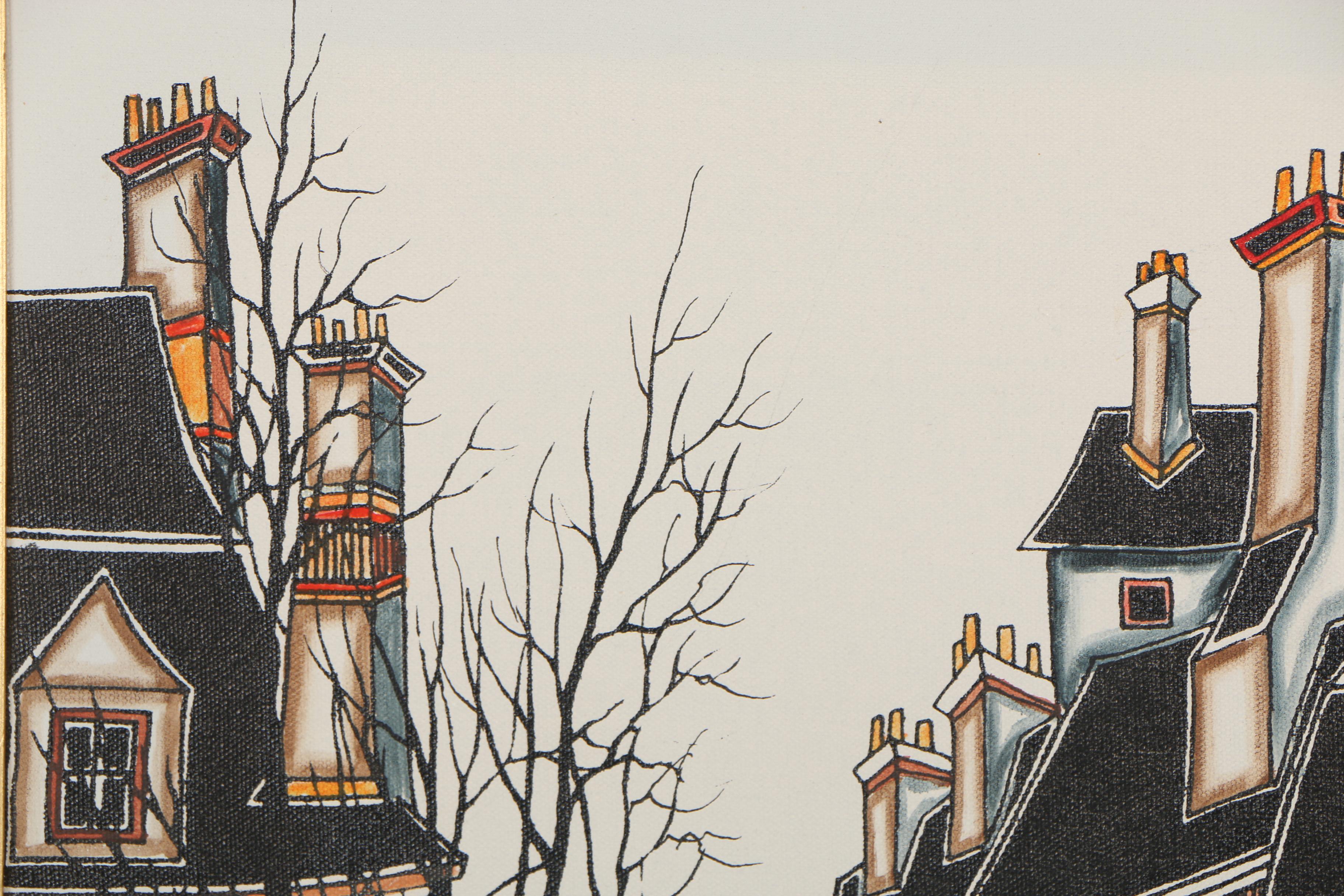 Marcel Barrat Oil Painting