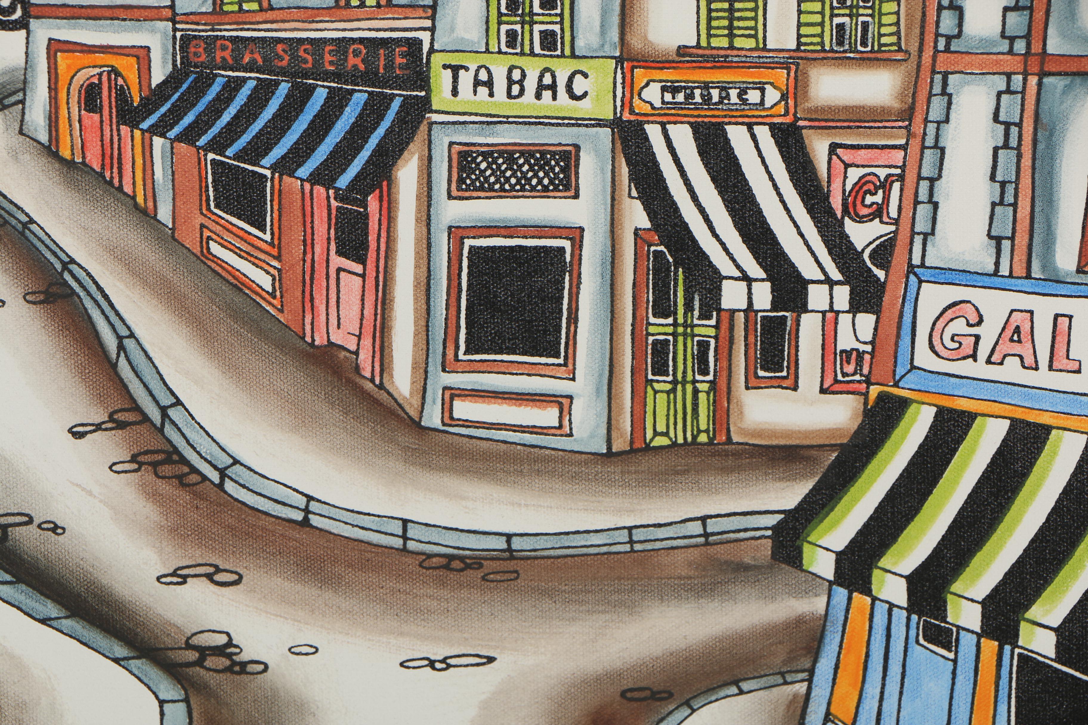 Marcel Barrat Oil Painting