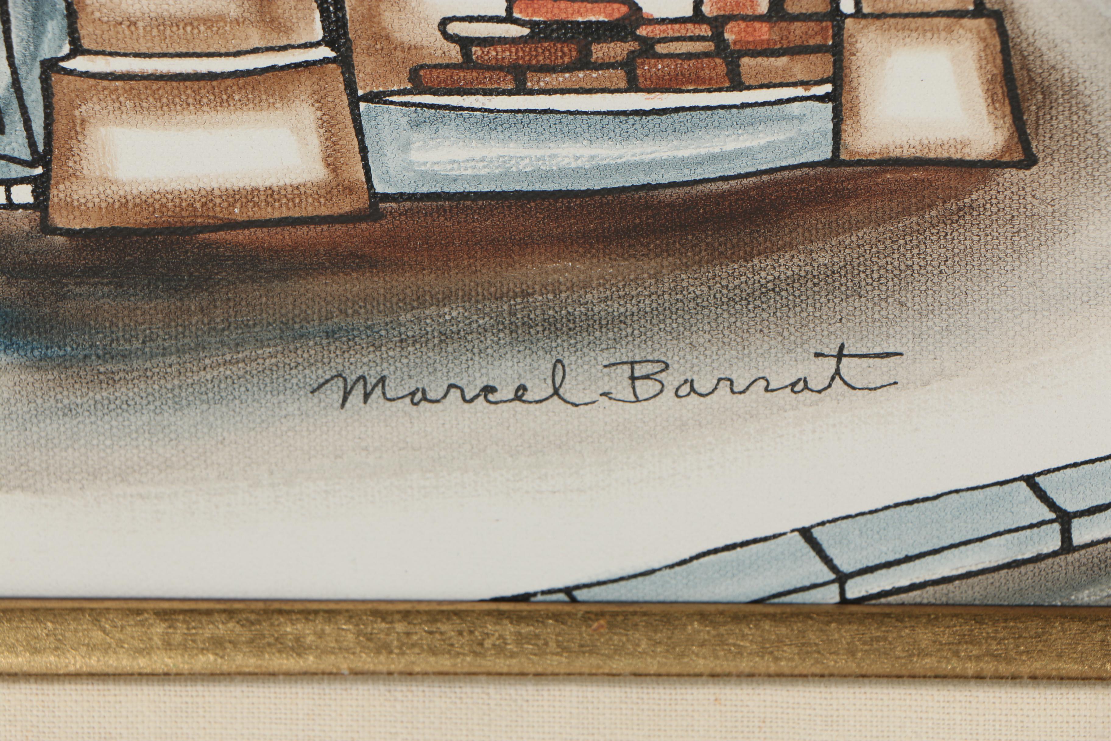 Marcel Barrat Oil Painting