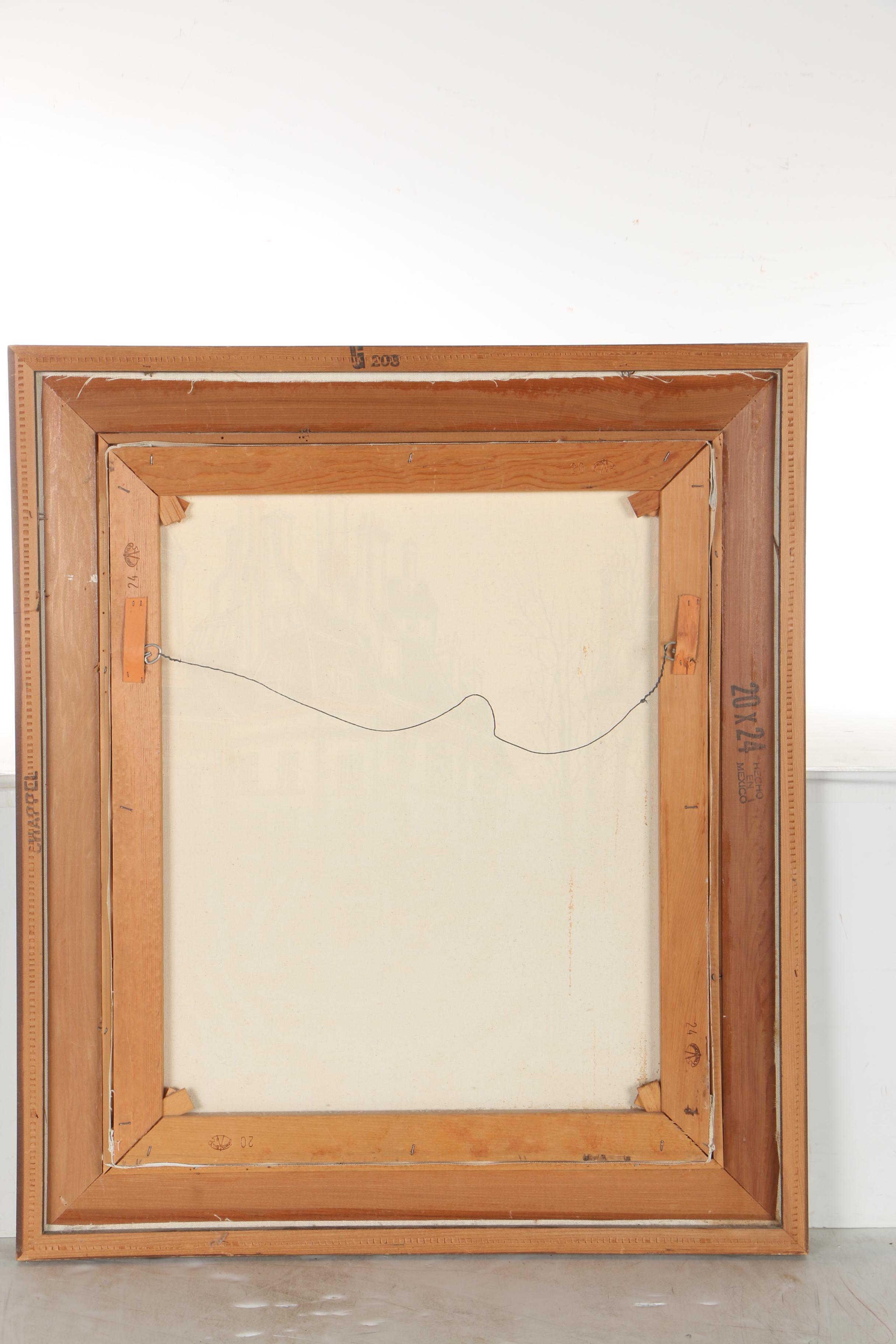 Marcel Barrat Oil Painting