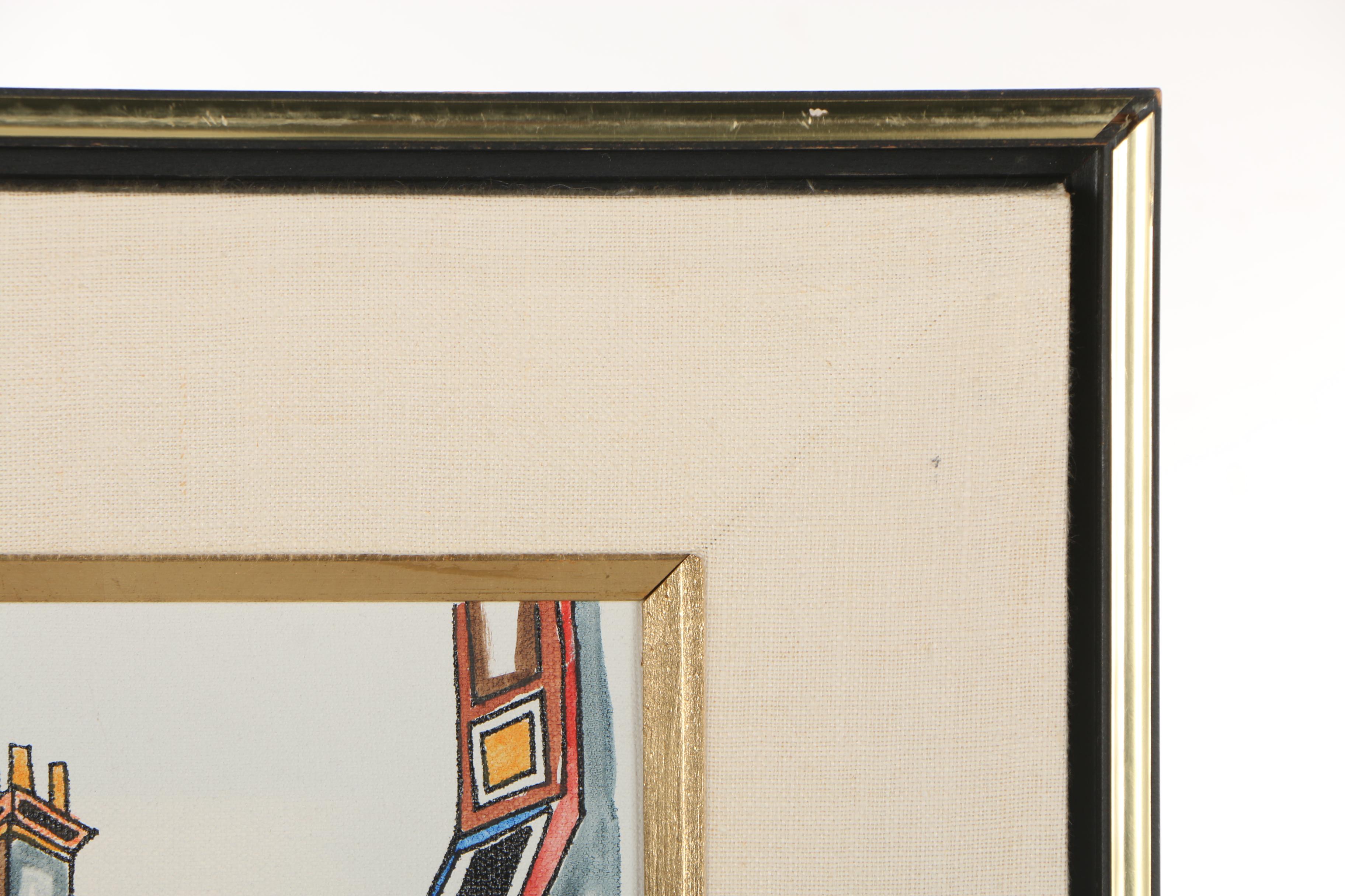 Marcel Barrat Oil Painting