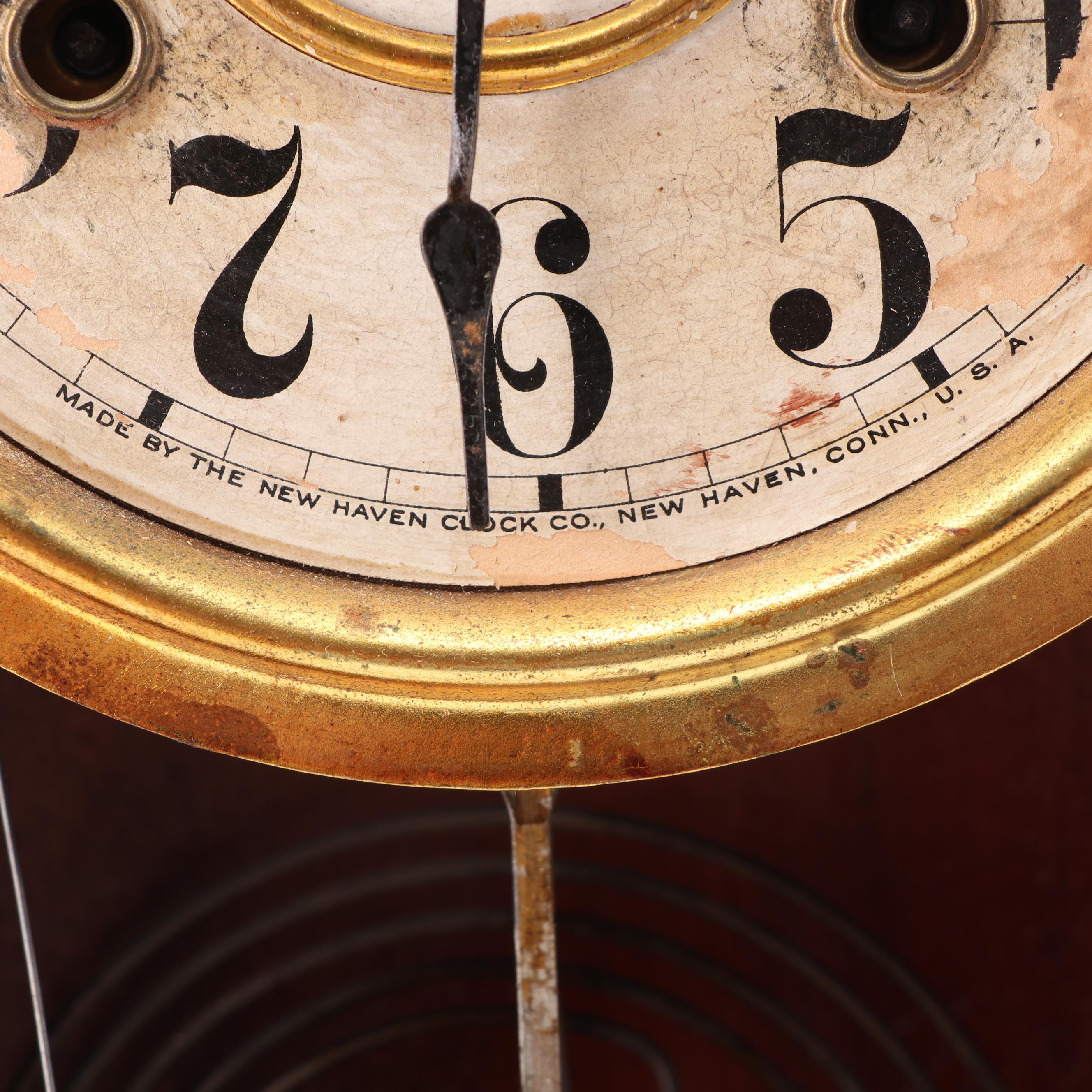 New Haven Gingerbread Mantel Clock, Early 20th Century