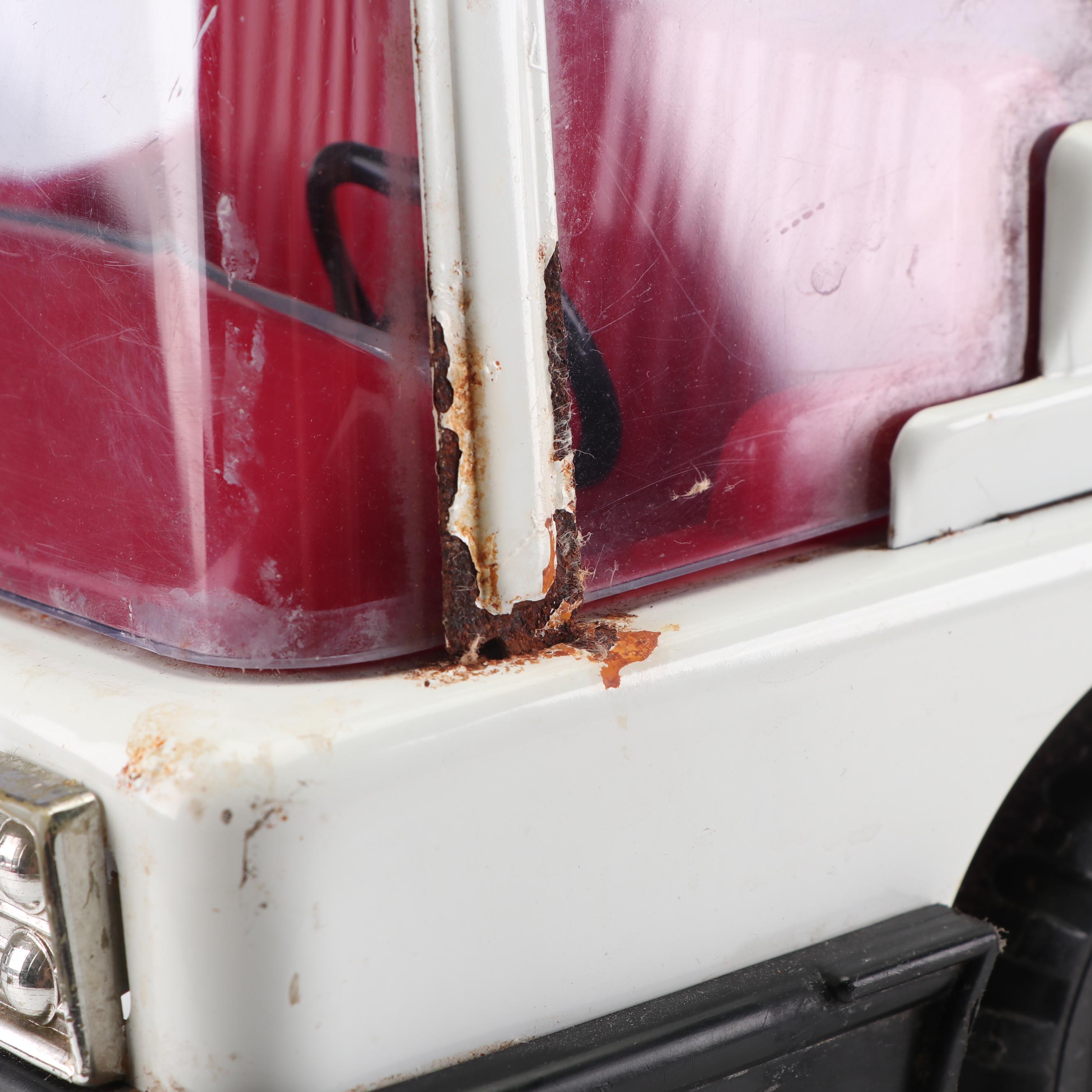 Brown & Bigelow Pressed Steel Texaco Jet Fuel Tanker Truck, 1960s