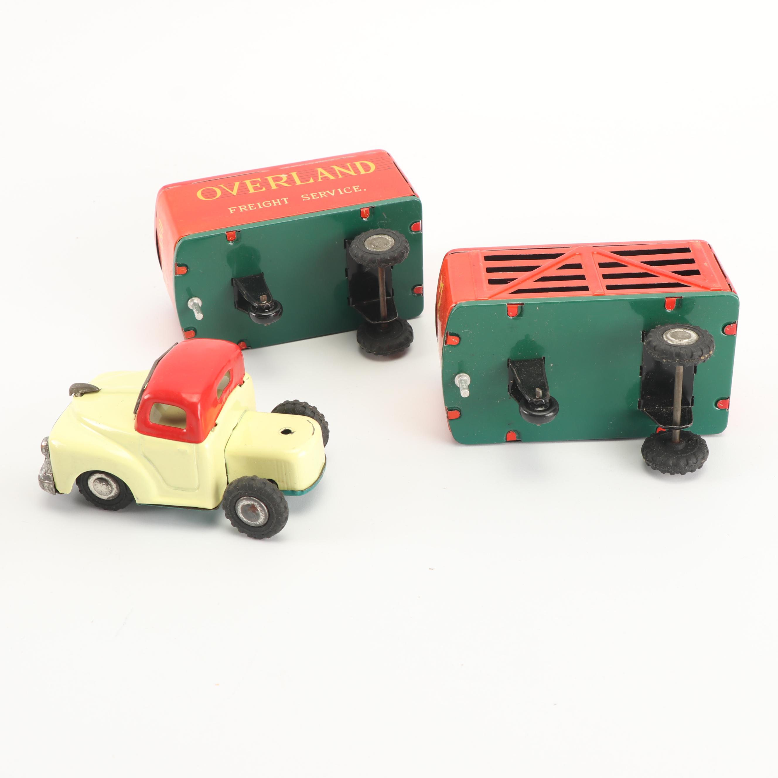 Die-Cast Tractor Trailers Including Gamaichi