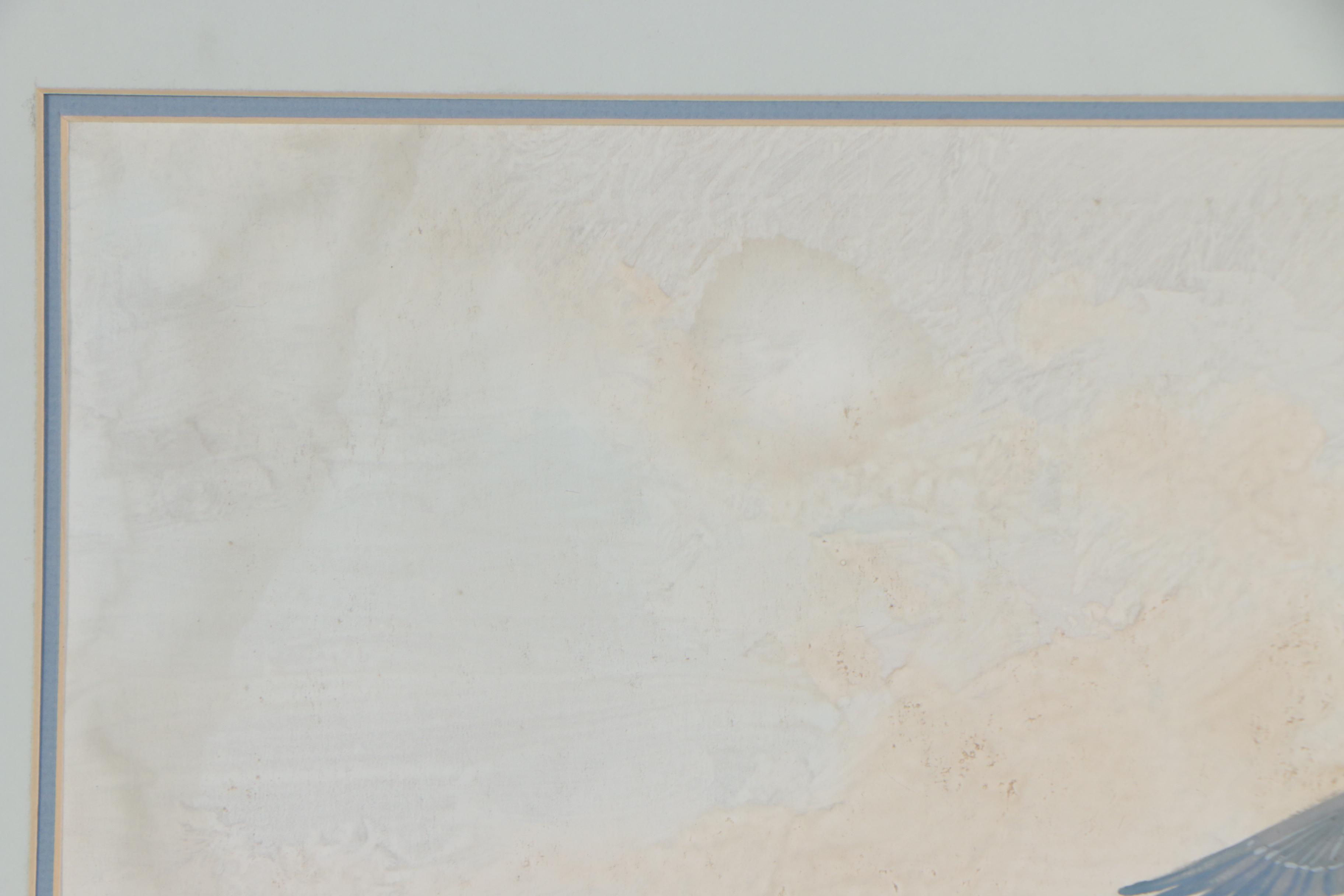 Roland Clark Gouache Painting