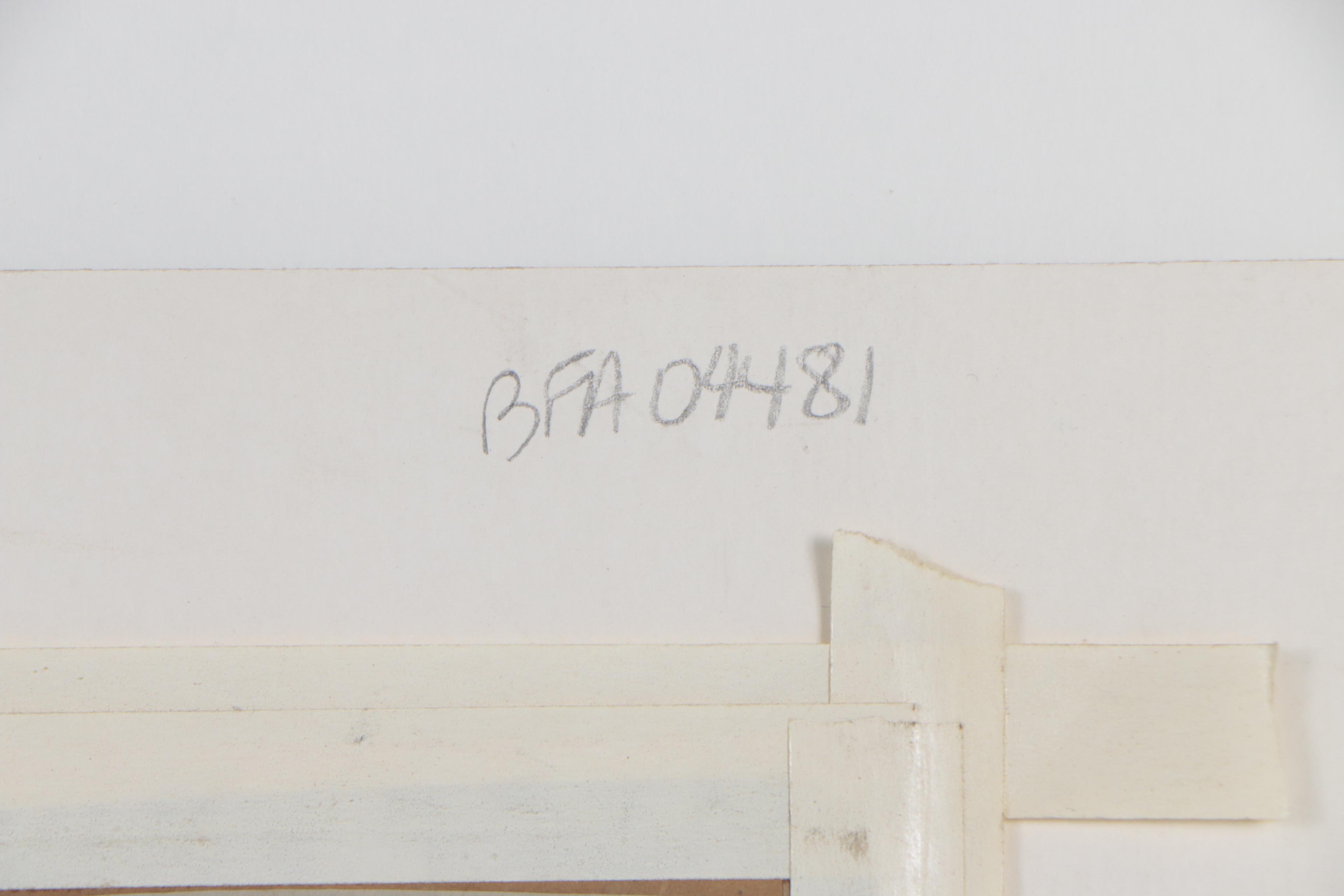 Roland Clark Gouache Painting