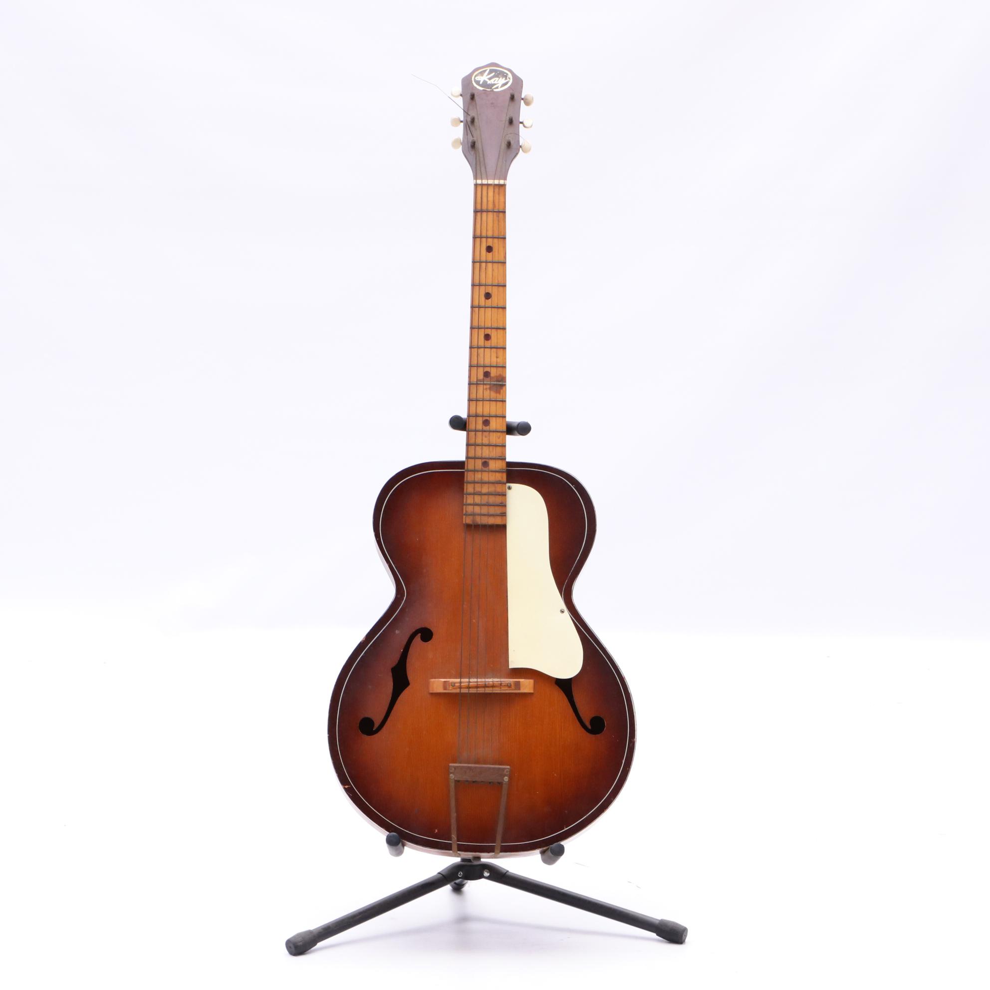 1960s Kay Archtop Acoustic Guitar