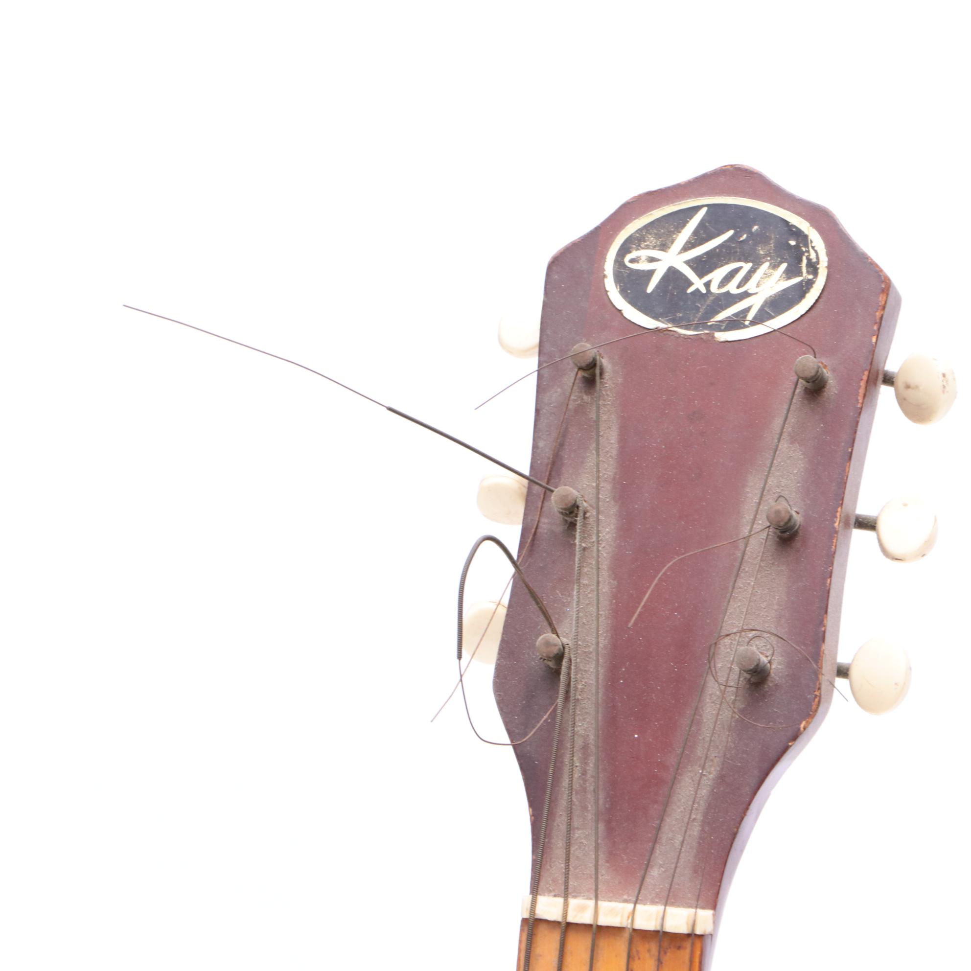 1960s Kay Archtop Acoustic Guitar