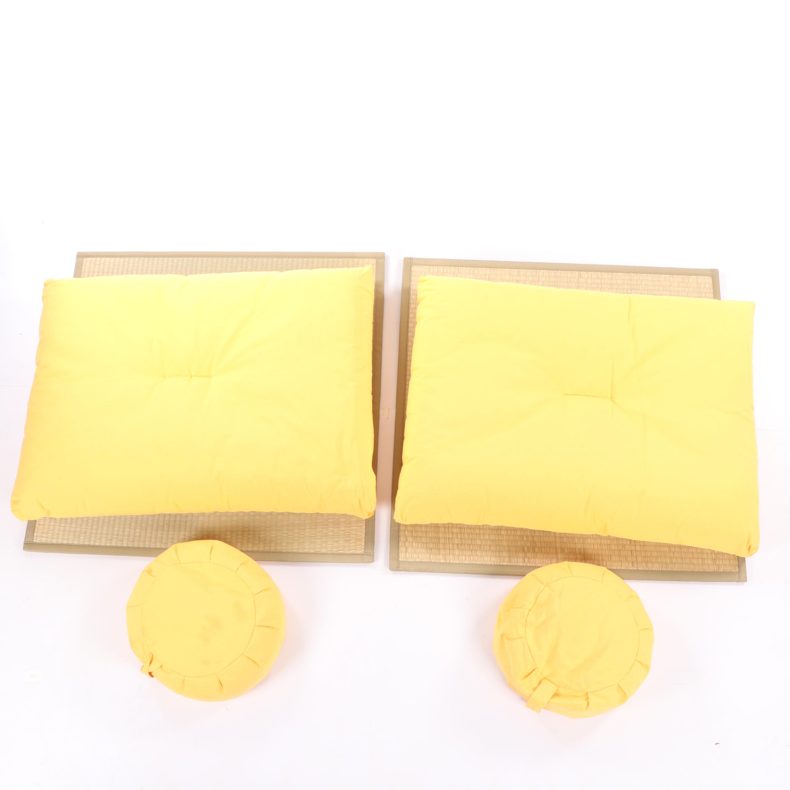 Floor Meditation Set and Royal Cloaks Robe