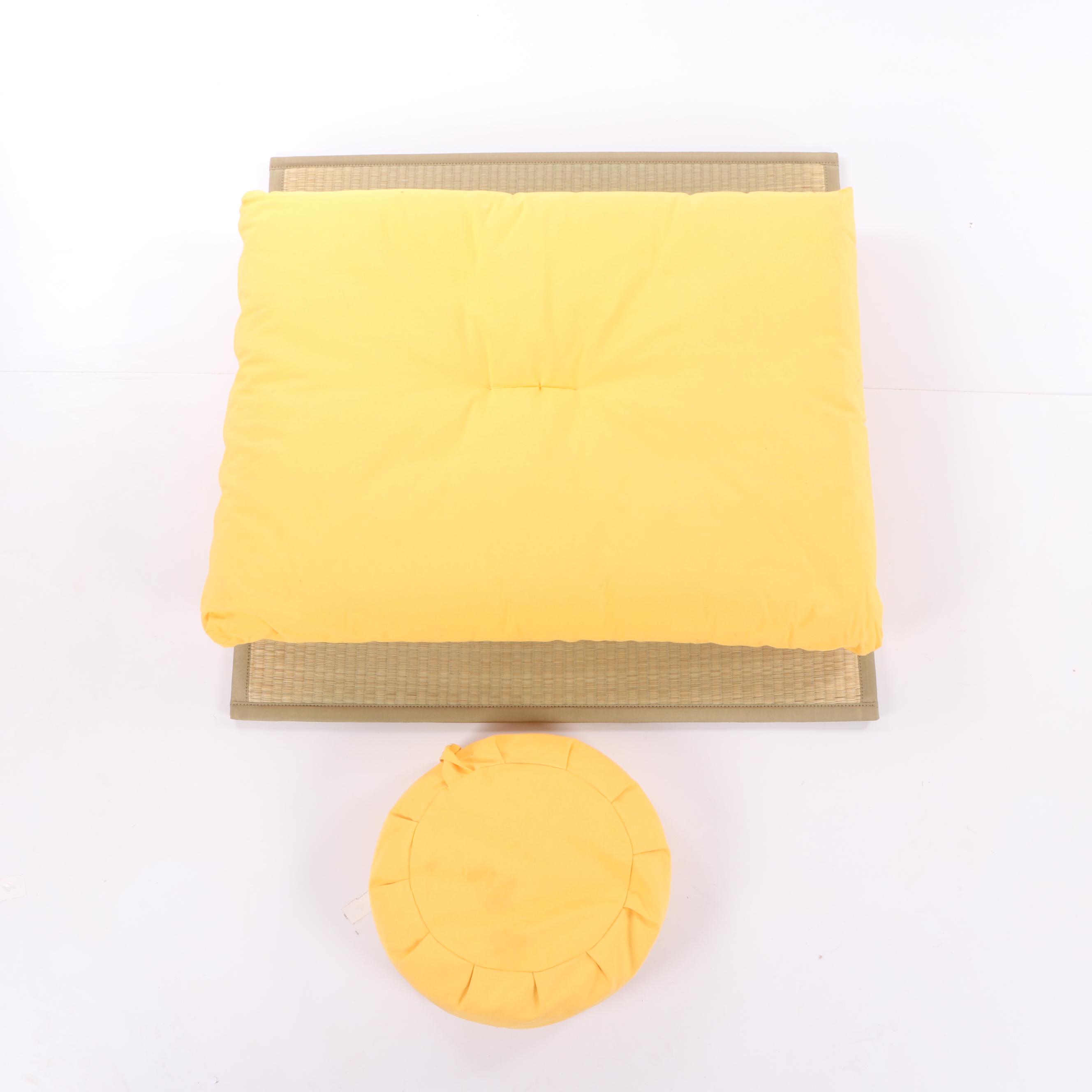 Floor Meditation Set and Royal Cloaks Robe