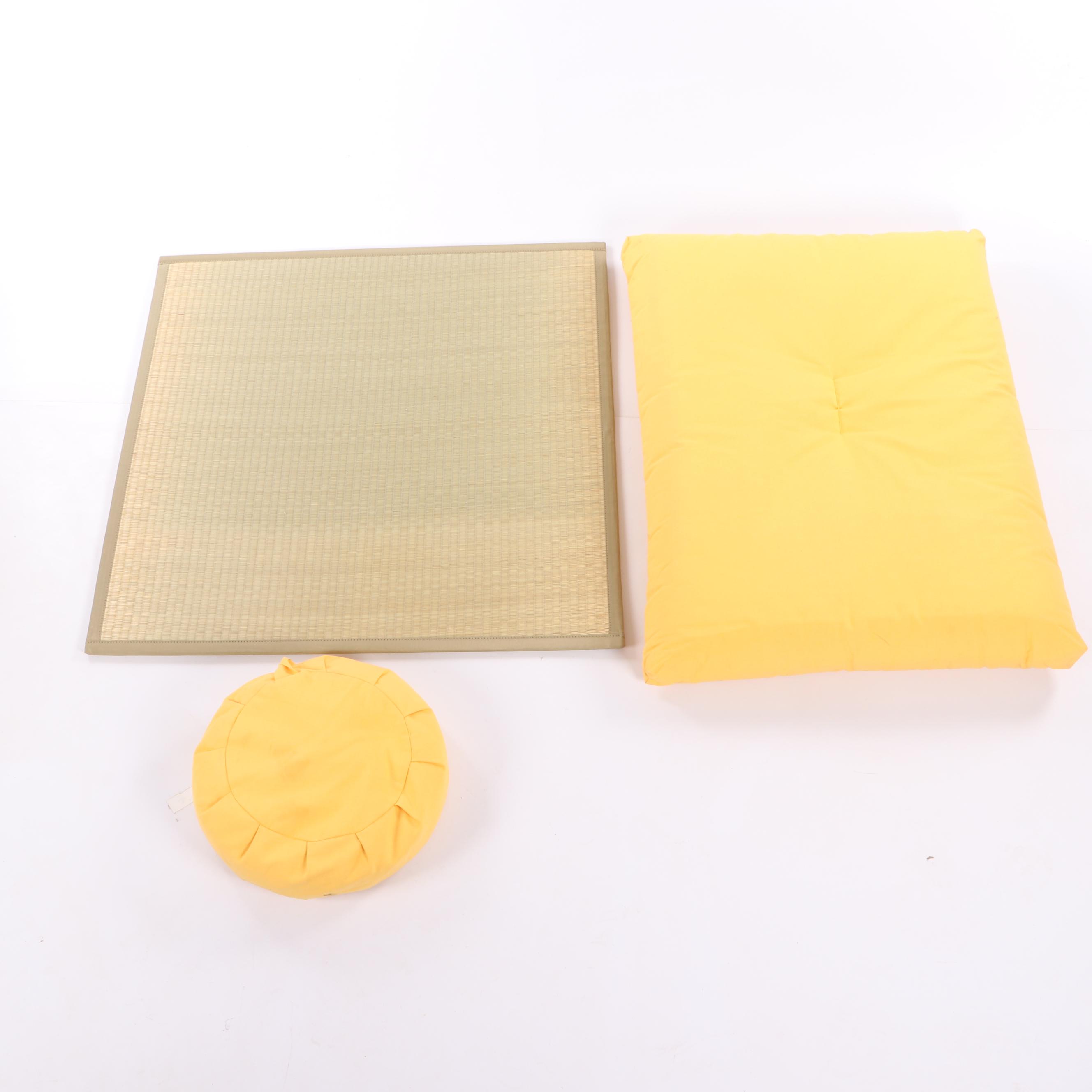 Floor Meditation Set and Royal Cloaks Robe